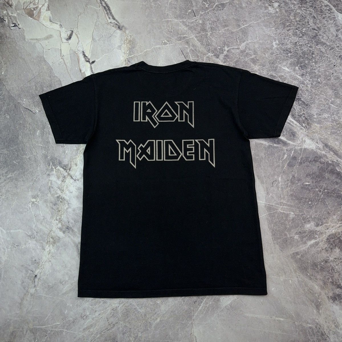 Band Tees × Vintage Vintage 00s Iron Maiden Trooper Skeleton Heavy Metal Rock Size US M / EU 48-50 / 2 - 17 Thumbnail
