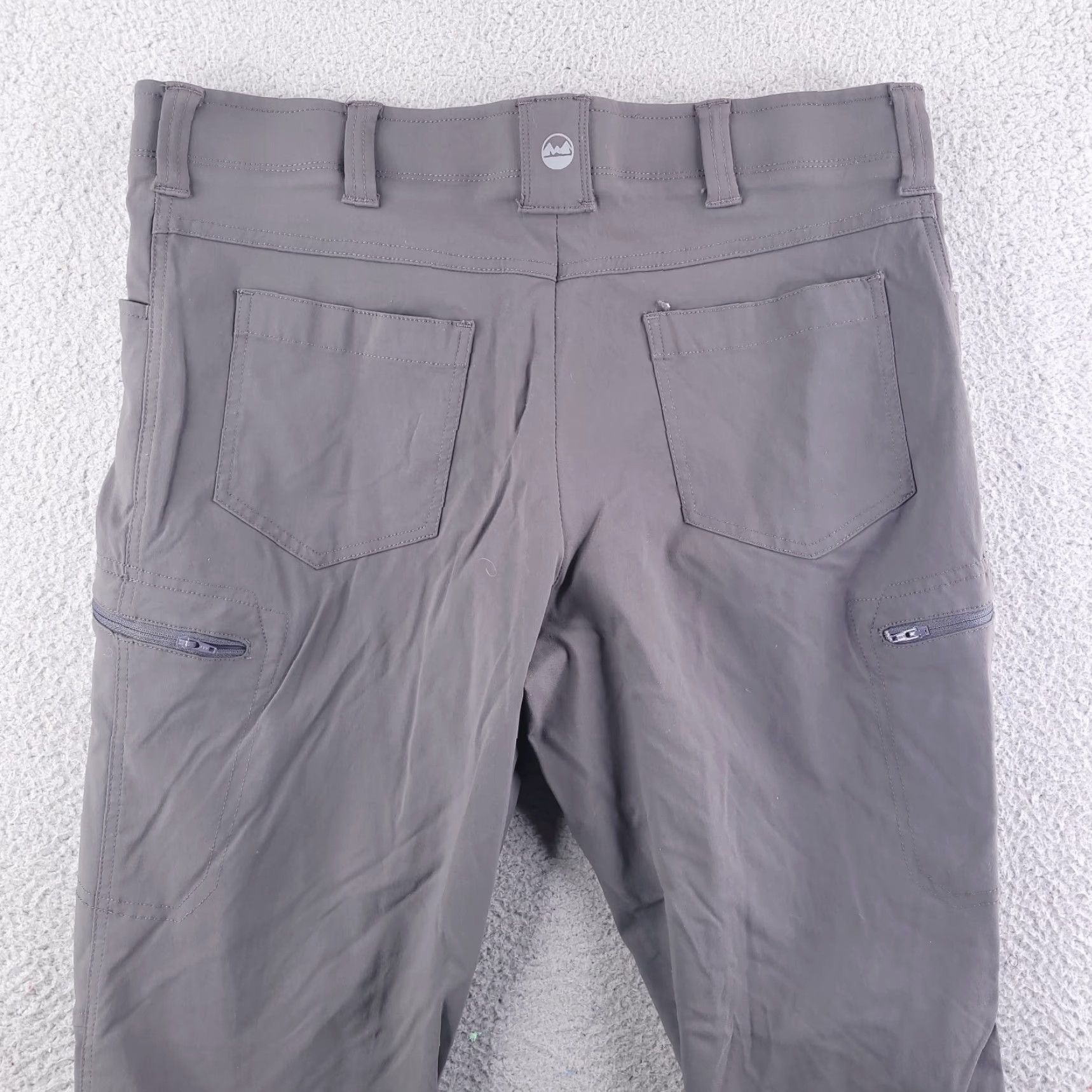 Wrangler VINTAGE? (No) Wrangler Pants Mens 38x29 Gray Cargo Nylon Stretch Outdoor Hike Walk Straight Size US 38 / EU 54 - 6 Thumbnail
