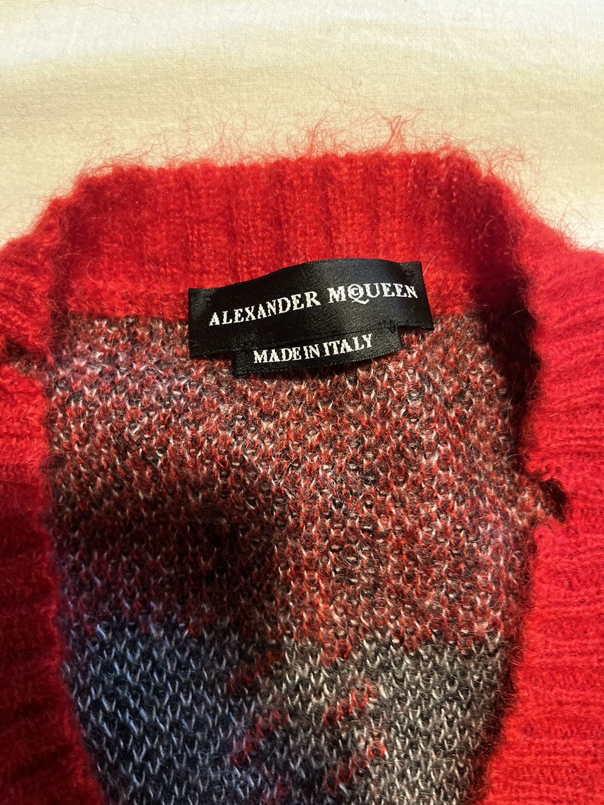 Alexander McQueen Alexander McQueen distressed mohair oversized sweater Size US S / EU 44-46 / 1 - 14 Thumbnail