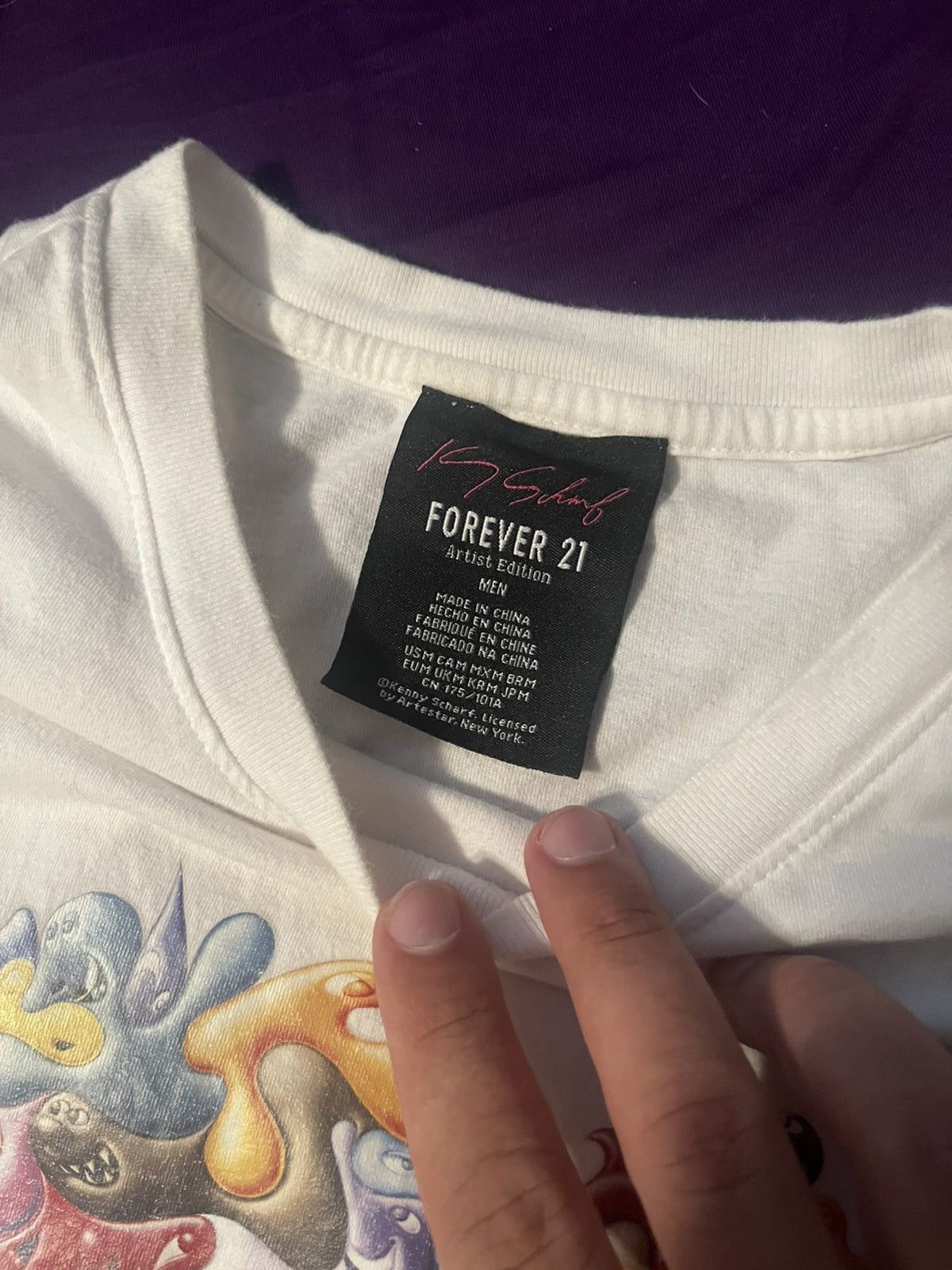 Forever 21 Kenny Scharf x Forever 21 Tee Size US M / EU 48-50 / 2 - 3 Thumbnail