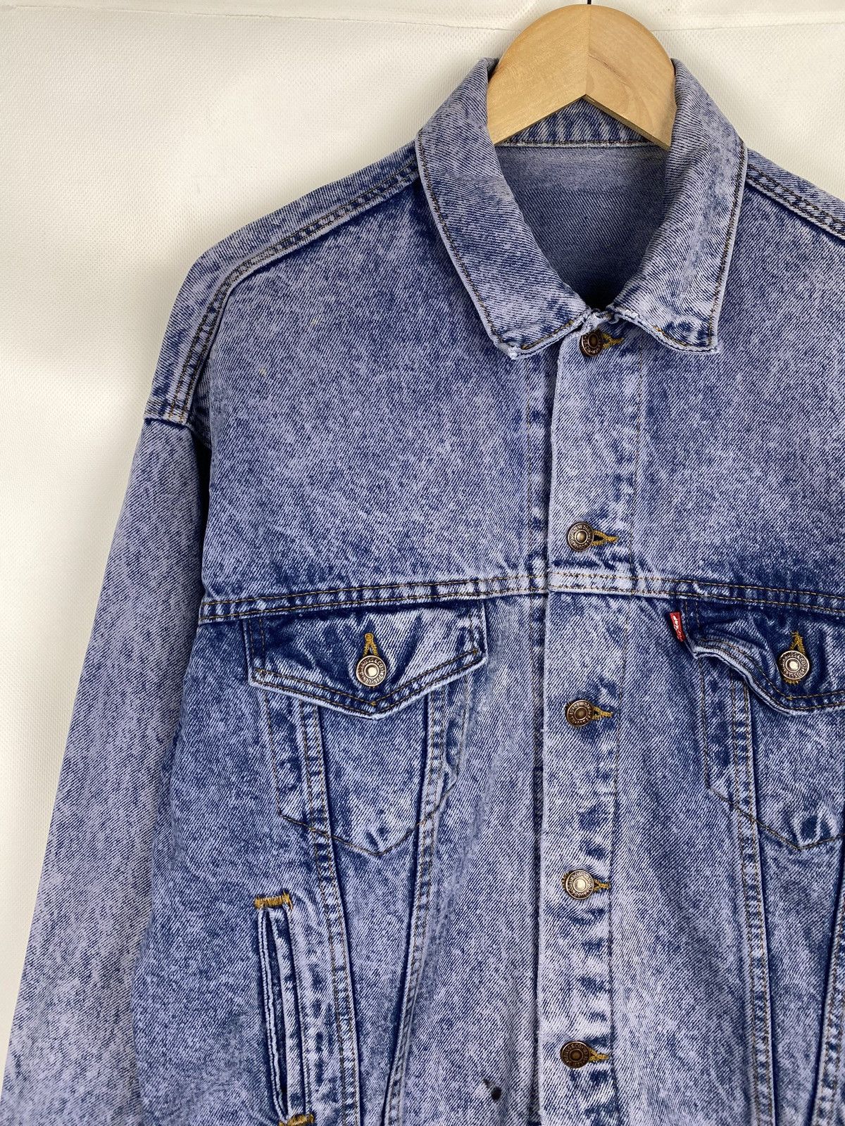 VTG Levi’s Type 3 men’s denim trucker jacket size ~ M