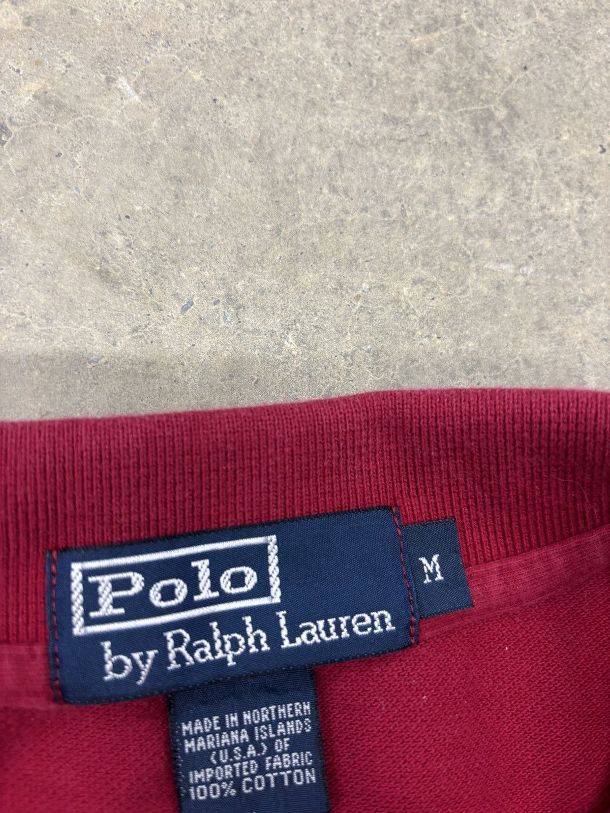 Polo Ralph Lauren BURGUNDY RALPH LAUREN POLO Size US M / EU 48-50 / 2 - 3 Thumbnail