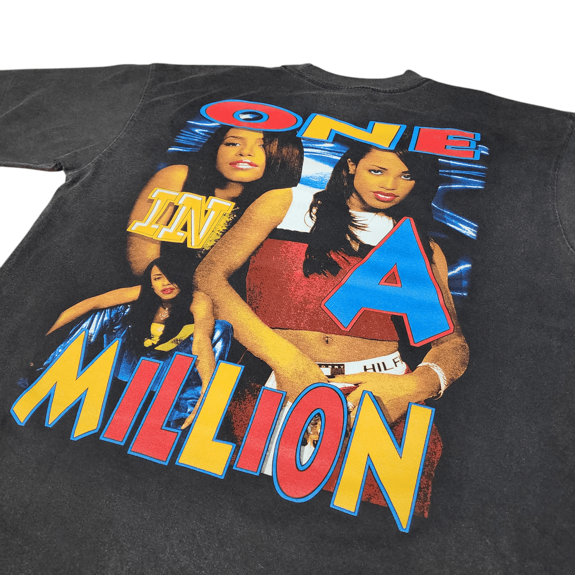 Rap Tees Rap Tees 👑 Aaliyah 👑 One in a Million memorial shirt Size US XL / EU 56 / 4 - 4 Thumbnail