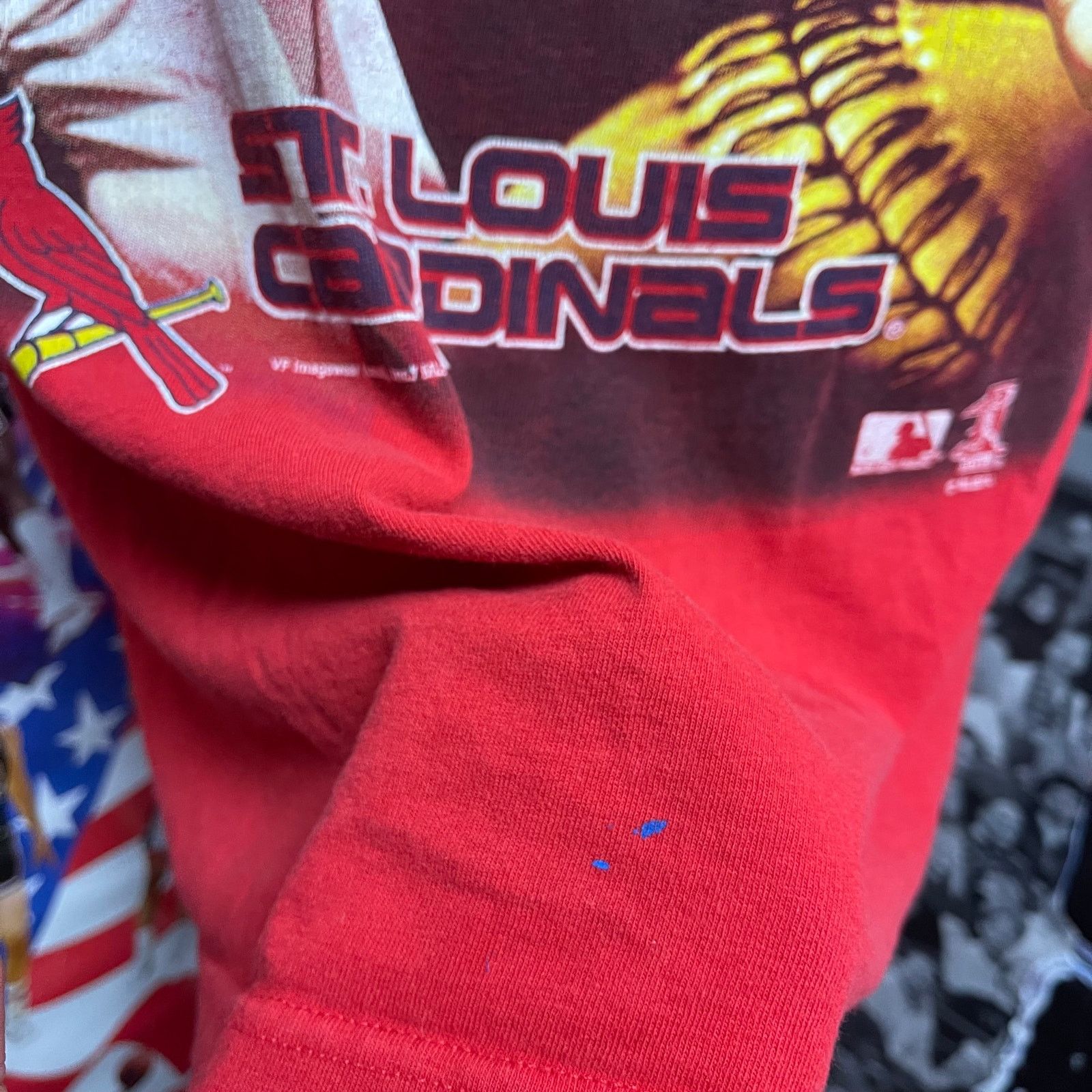Lee Vintage St. Louis Cardinals Albert Pujols MLB CSA Coin Tee Size US L / EU 52-54 / 3 - 4 Thumbnail