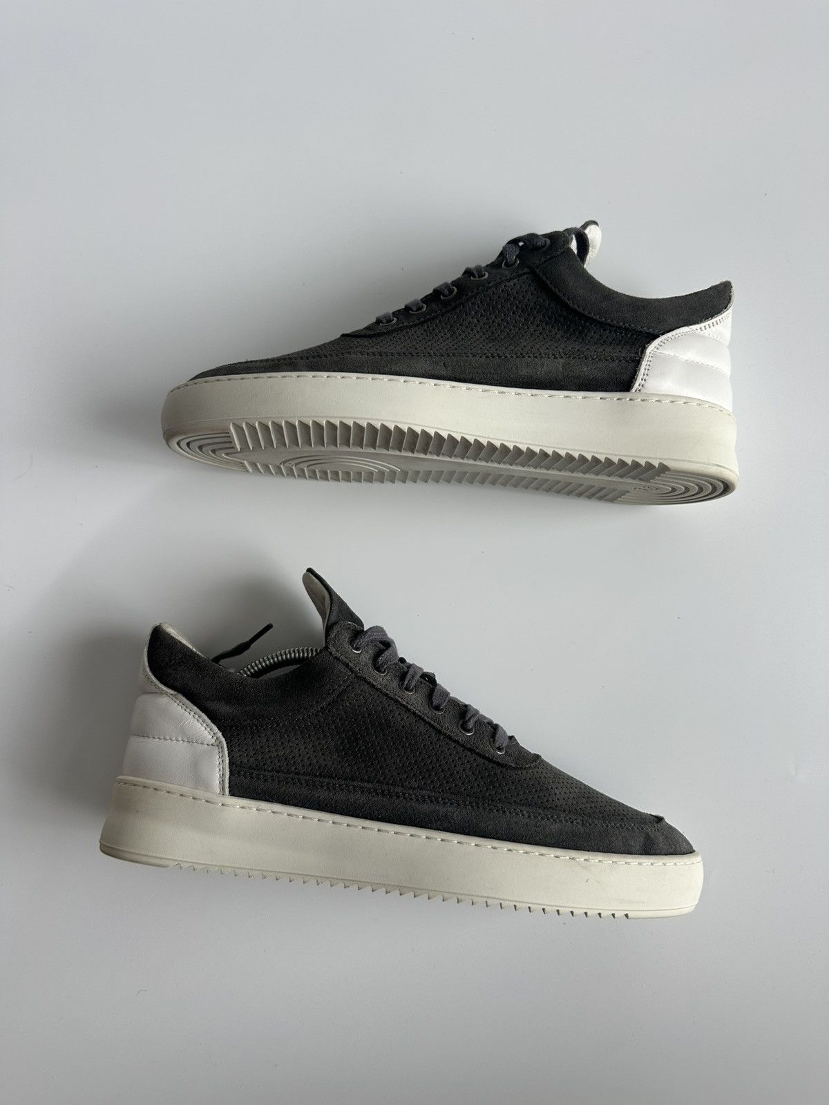 Filling Pieces Filling Pieces suede grey sneakers Size US 8.5 / EU 41-42 - 4 Thumbnail