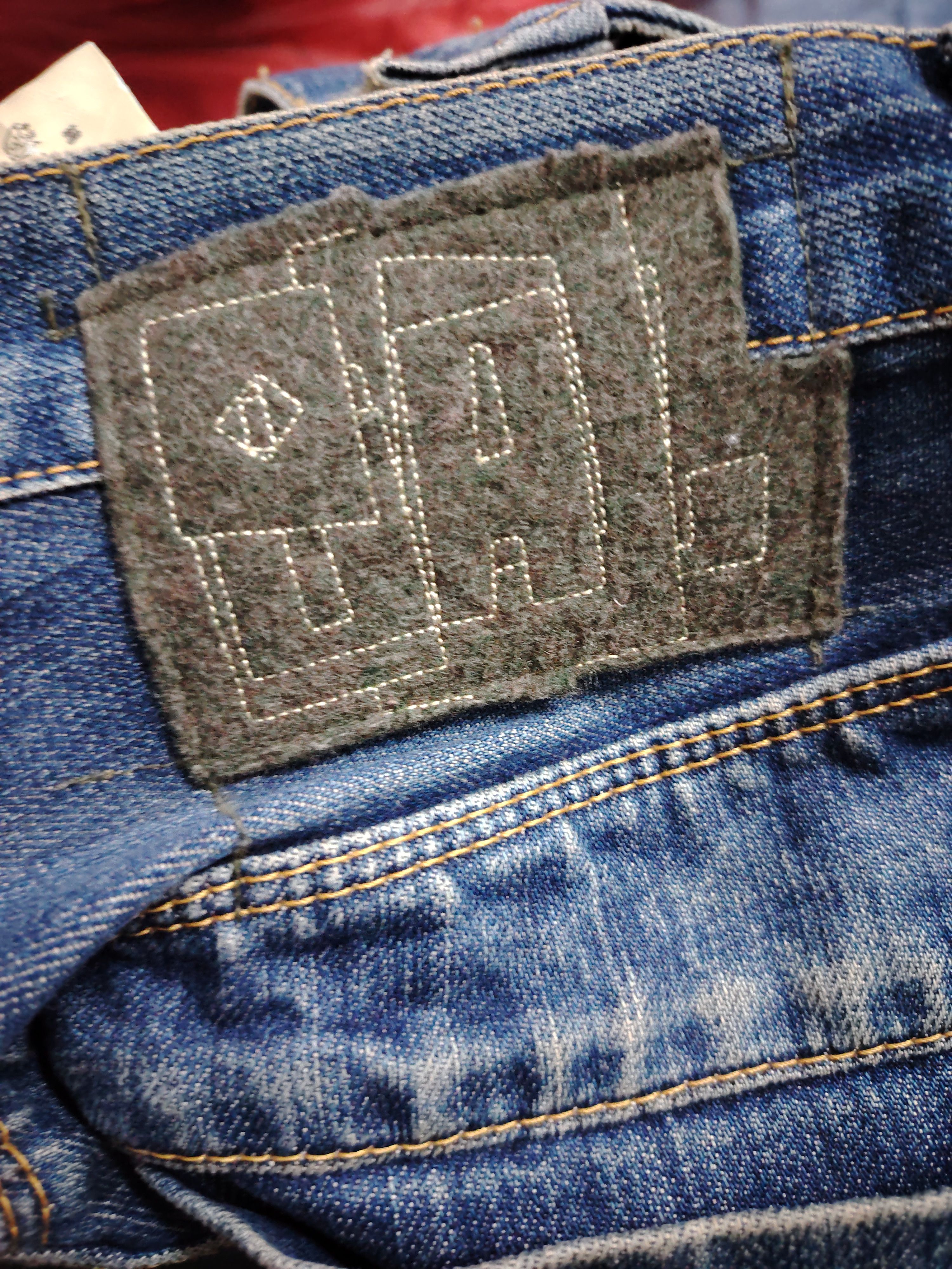 BAL 💥BEST OFFER💥VINTAGE BAL DENIM BUDDY DISTRESSED DENIM Size US 32 / EU 48 - 16 Thumbnail