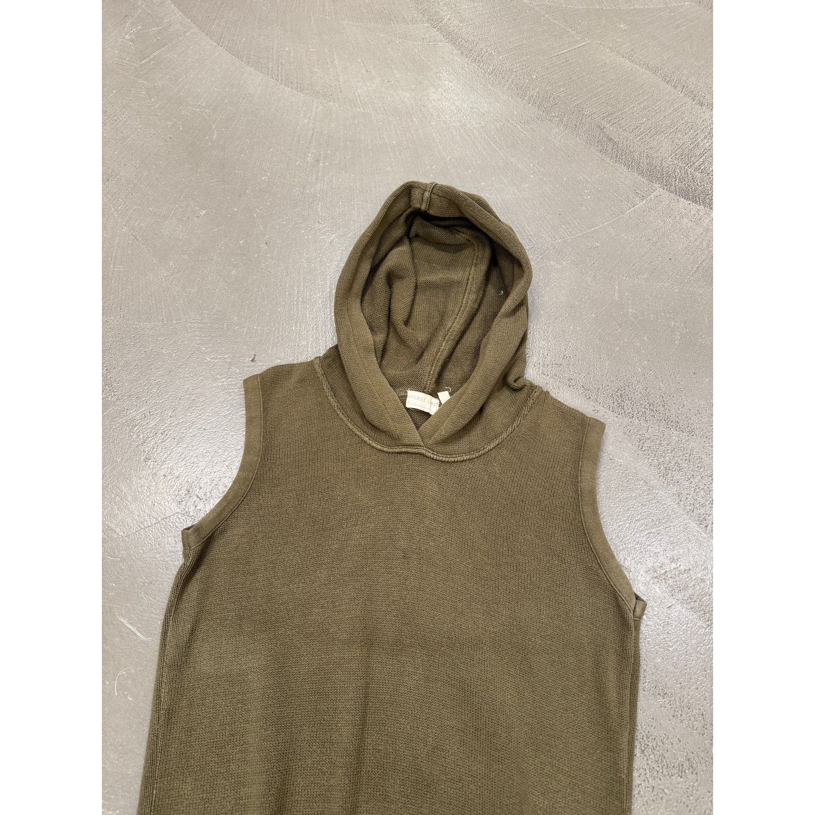 Helmut Lang 1990s Helmut Lang wool sleeveless knit vest Size S / US 4 / IT 40 - 2 Thumbnail