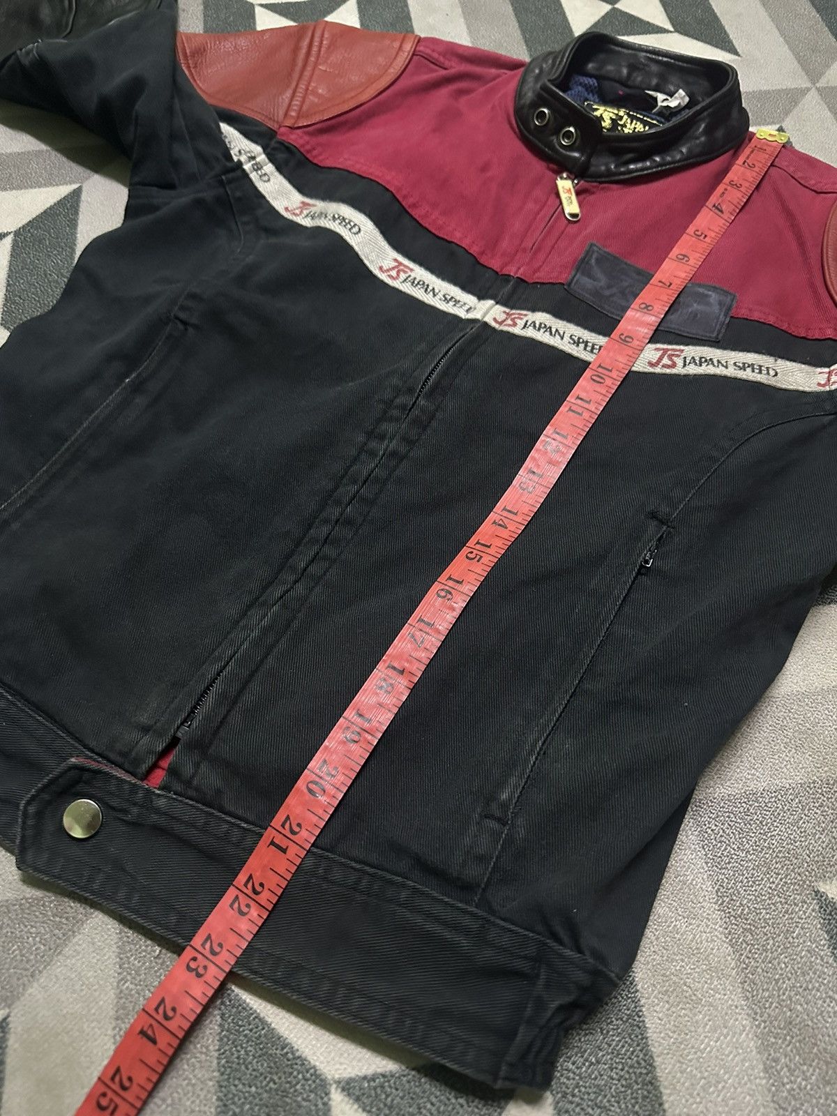 Vintage JS Japan speed rider jacket Size US L / EU 52-54 / 3 - 14 Thumbnail