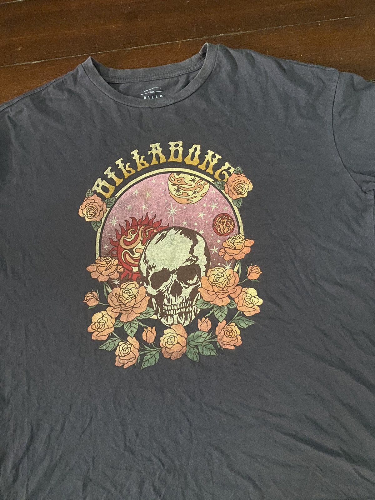 Billabong × Vintage Rare billabong skull inspired by grateful dead design Size US M / EU 48-50 / 2 - 1 Thumbnail