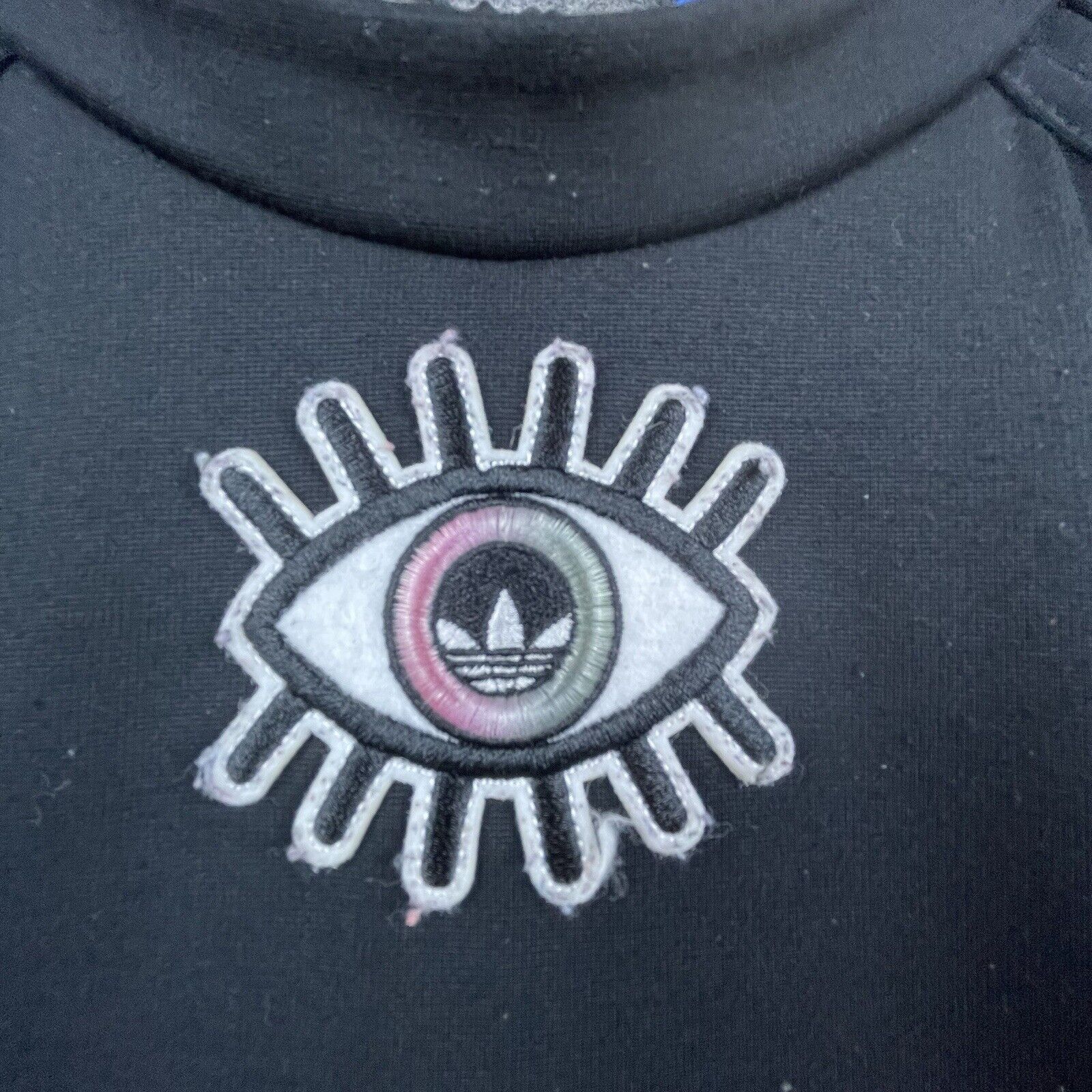 Adidas Adidas Dress Womens Small Black Evil Eye Athletic Sporty Size S / US 4 / IT 40 - 3 Thumbnail