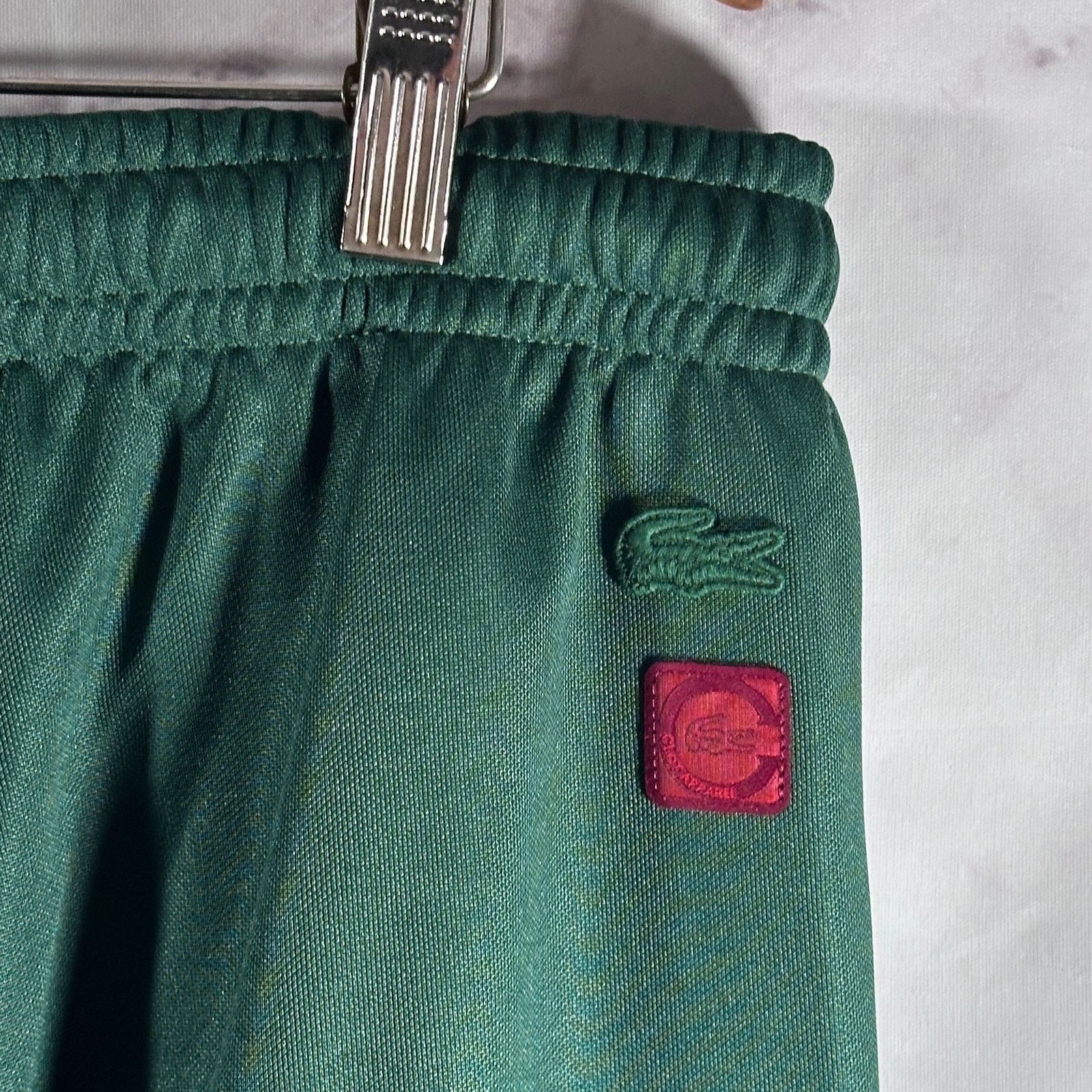 CLOT × Lacoste Green Pleated Track Pants Size US 36 / EU 52 - 8 Thumbnail