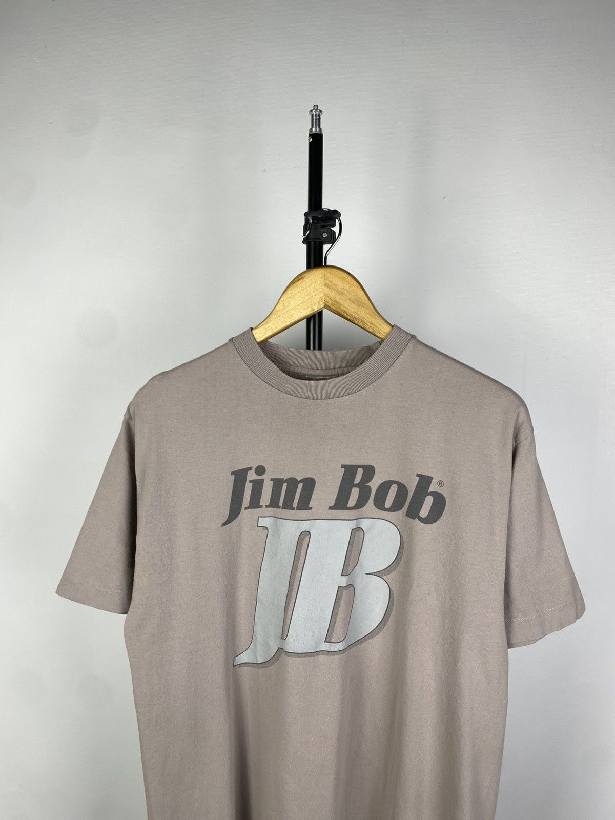Band Tees × Vintage Vintage 90's Music Logo Jim Bob Y2K T-Shirt Size US M / EU 48-50 / 2 - 2 Thumbnail