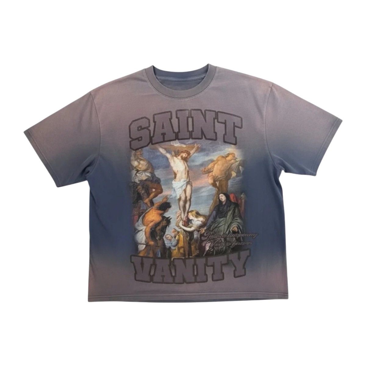 Saint Vanity Saint Vanity 'Pain is Temporary 2.0' Grey Tee Size US XL / EU 56 / 4 - 1 Preview