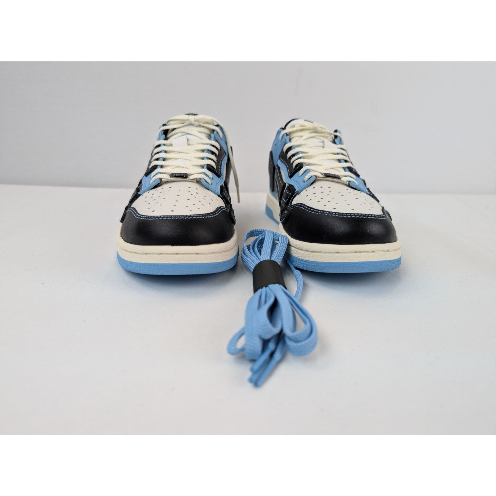 Amiri o1rshd1 Skel Low-Top Sneakers in Air Blue Size US 12 / EU 45 - 10 Thumbnail