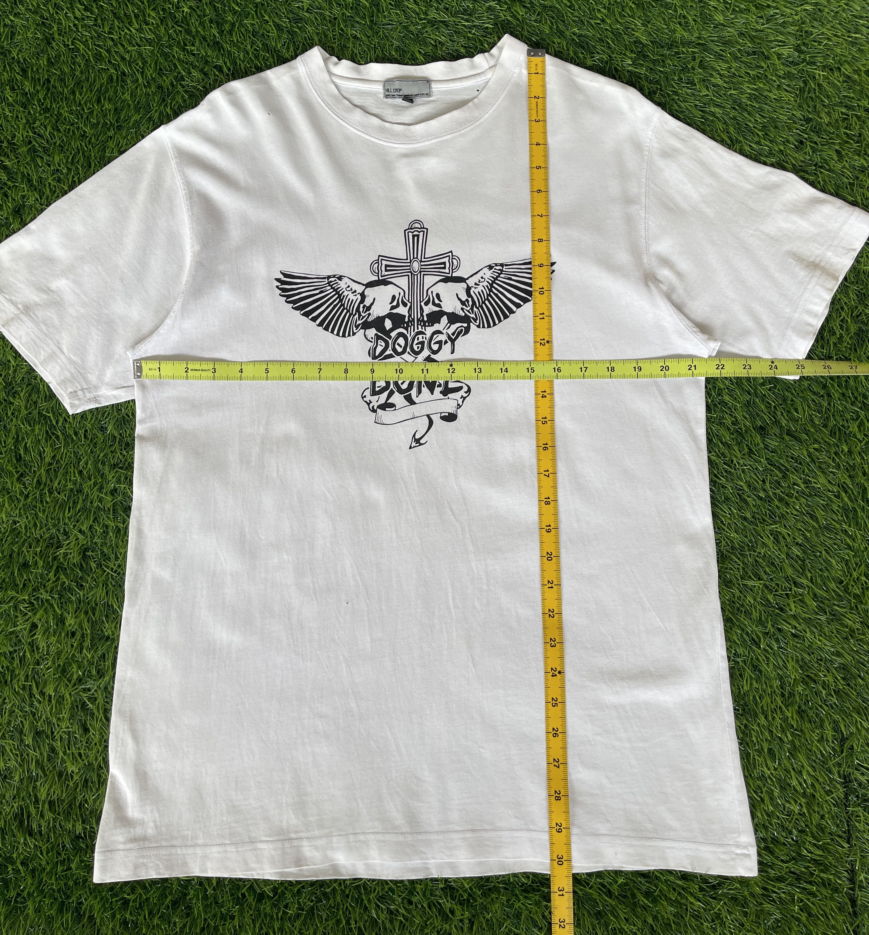 Seditionaries Vintage‼️THRASHED🔥Hill Crop🔥Big Logo Doggy Bone Tshirt Size US L / EU 52-54 / 3 - 4 Thumbnail