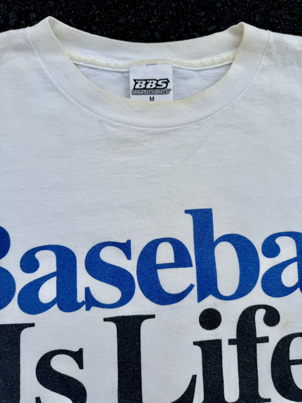 Vintage 1999 Baseball Is Life Vintage T-Shirt Made In USA Size US M / EU 48-50 / 2 - 6 Thumbnail
