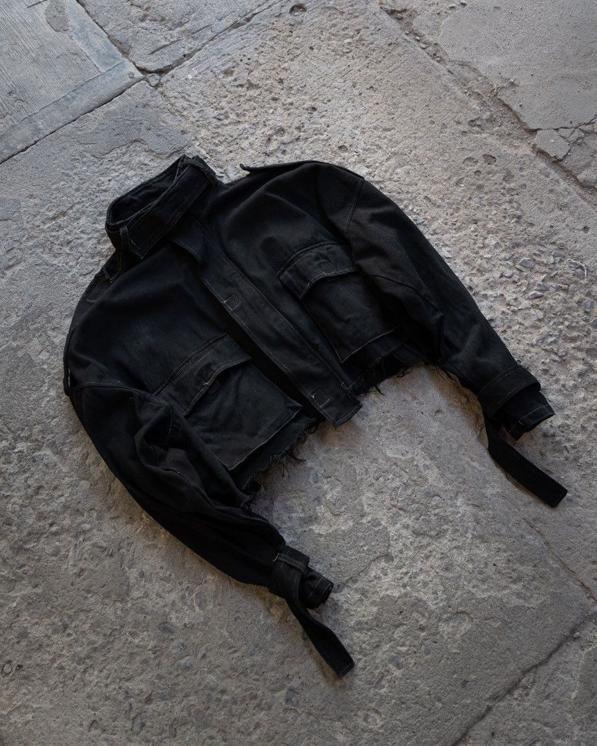 MNML MNML M65 Cropped Black Jacket Size US XL / EU 56 / 4 - 3 Thumbnail