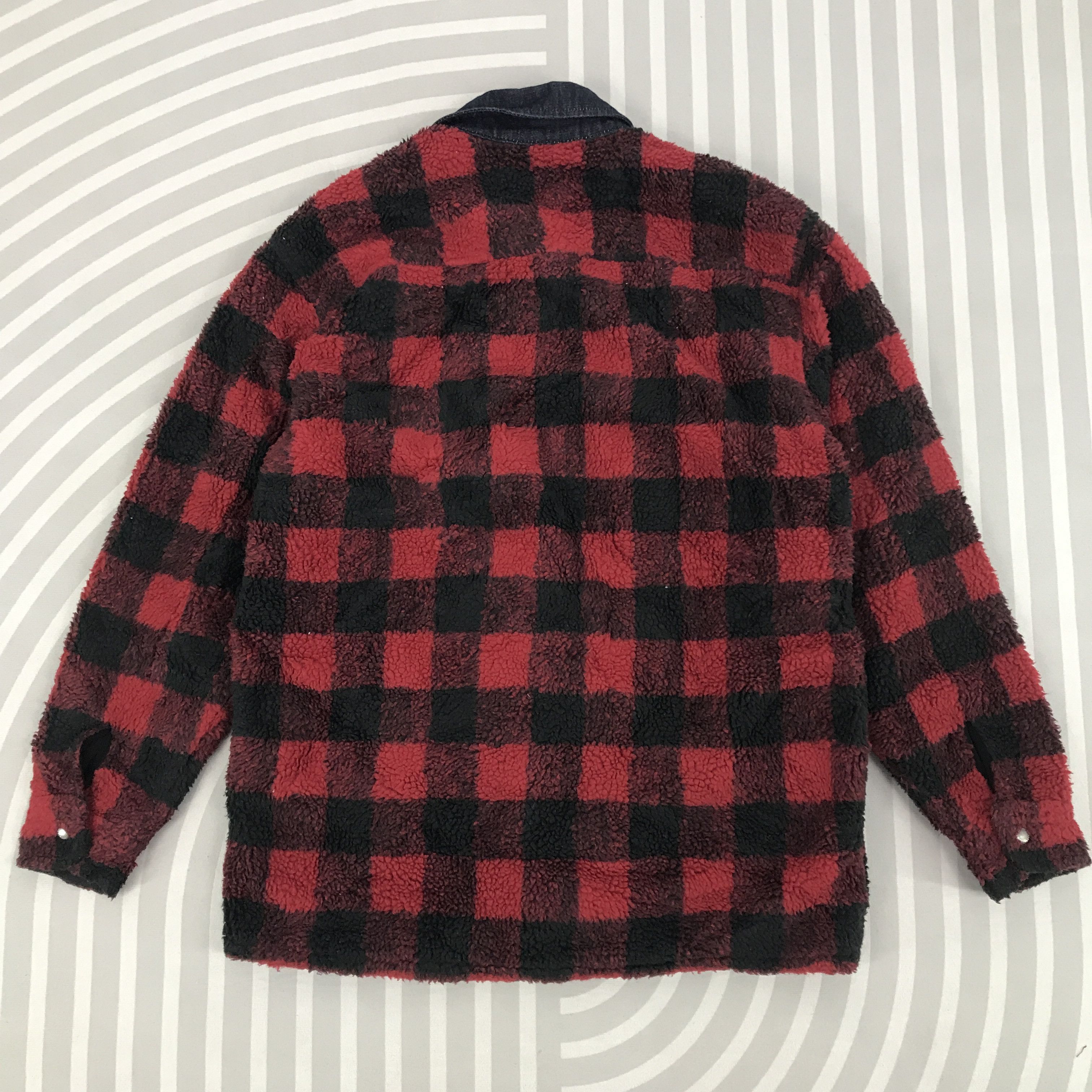Levi's × Levi's Vintage Clothing × Vintage Vintage Levi Strauss and Co Sherpa snap button Jacket Size US S / EU 44-46 / 1 - 6 Thumbnail