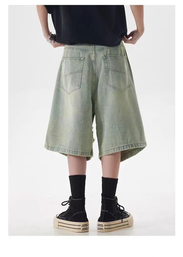 Designer × Japanese Brand Vintage Casual Loose Harajuku Shorts Size US 32 / EU 48 - 4 Thumbnail