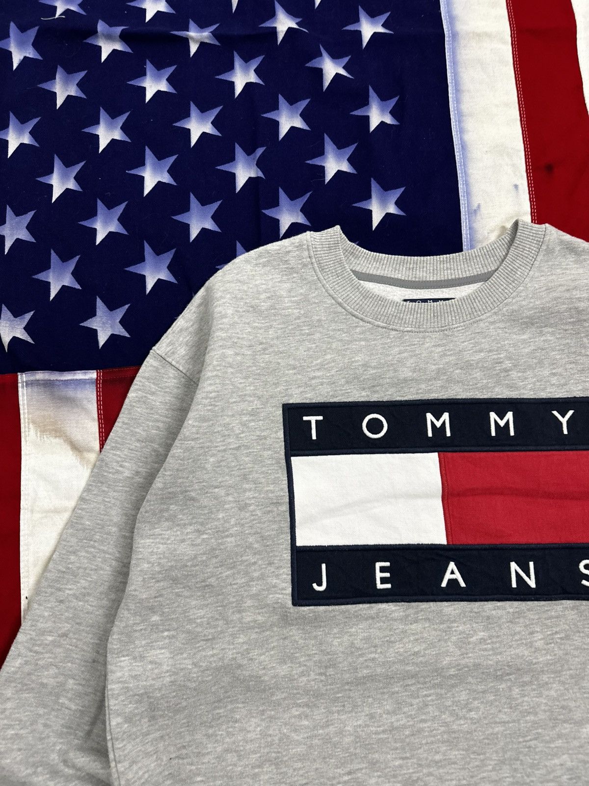 Tommy Hilfiger sweatshirt Tommy Hilfiger big logo Size US S / EU 44-46 / 1 - 6 Thumbnail