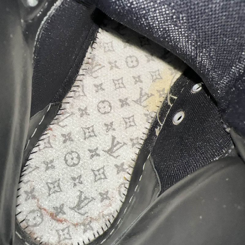 Louis Vuitton Louis Vuitton Rivoli Monogram Strass Sneakers - Size US 8 / EU 41 - 8 Thumbnail
