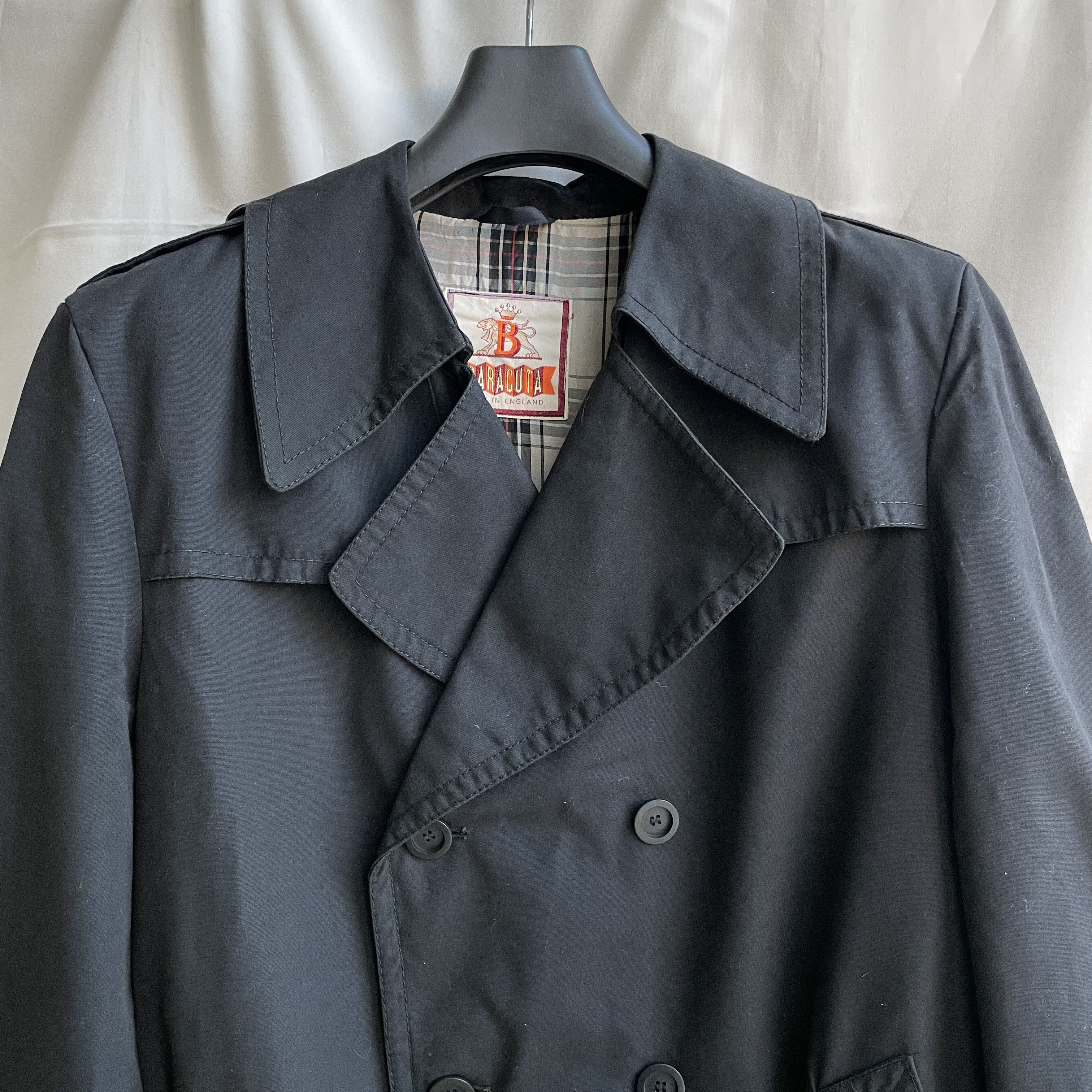 Baracuta Baracuta Vintage 80's Double Breasted Belted Trench Coat Size US L / EU 52-54 / 3 - 5 Thumbnail