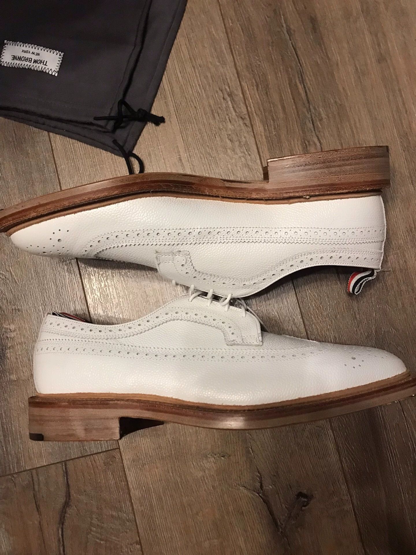 Thom Browne TB Baroque Carved Derby 44 EU leather NWT bag laces Size US 11 / EU 44 - 7 Thumbnail