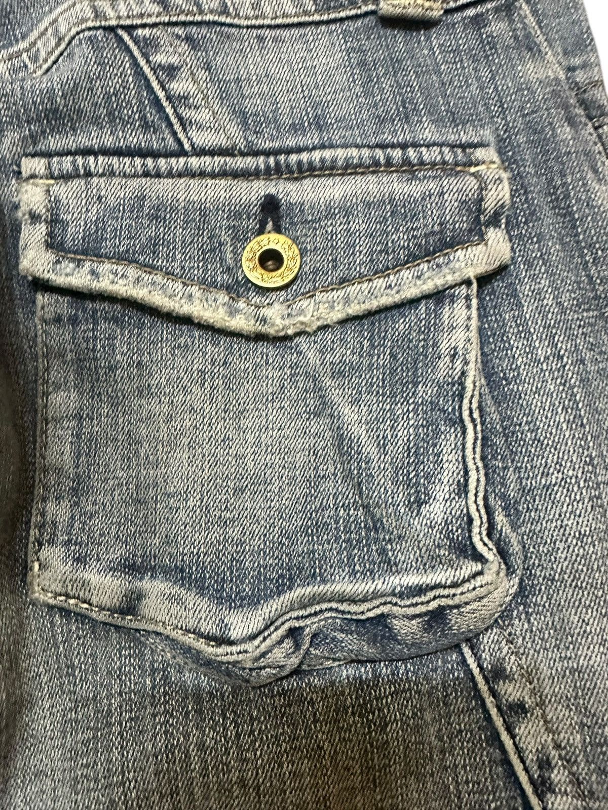 Japanese Brand Vintage Camel Road Flare Grunge Denim Size US 31 - 8 Thumbnail