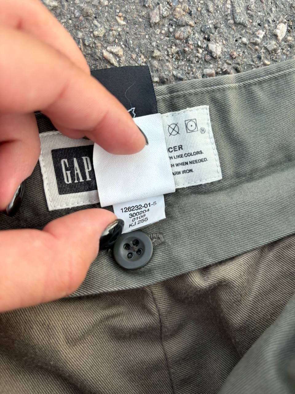 Gap × Japanese Brand × Vintage Vintage Gap Filed Officer Brushed Flannel Military Pants Size US 33 - 8 Thumbnail
