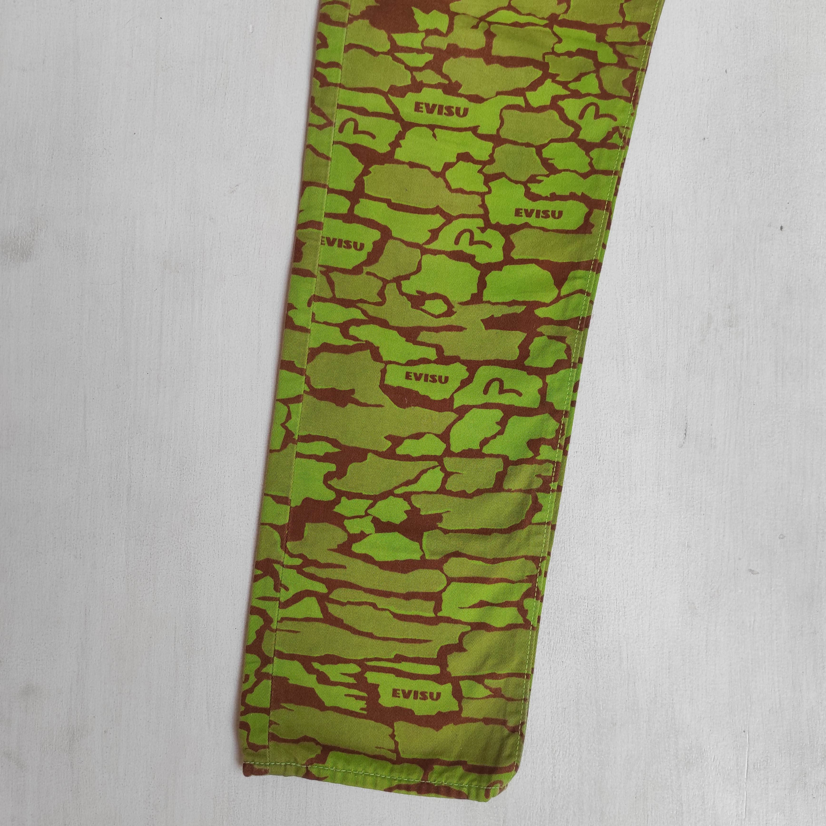 Evisu Evisu Fullprint Jeans Pants Size US 29 - 3 Thumbnail