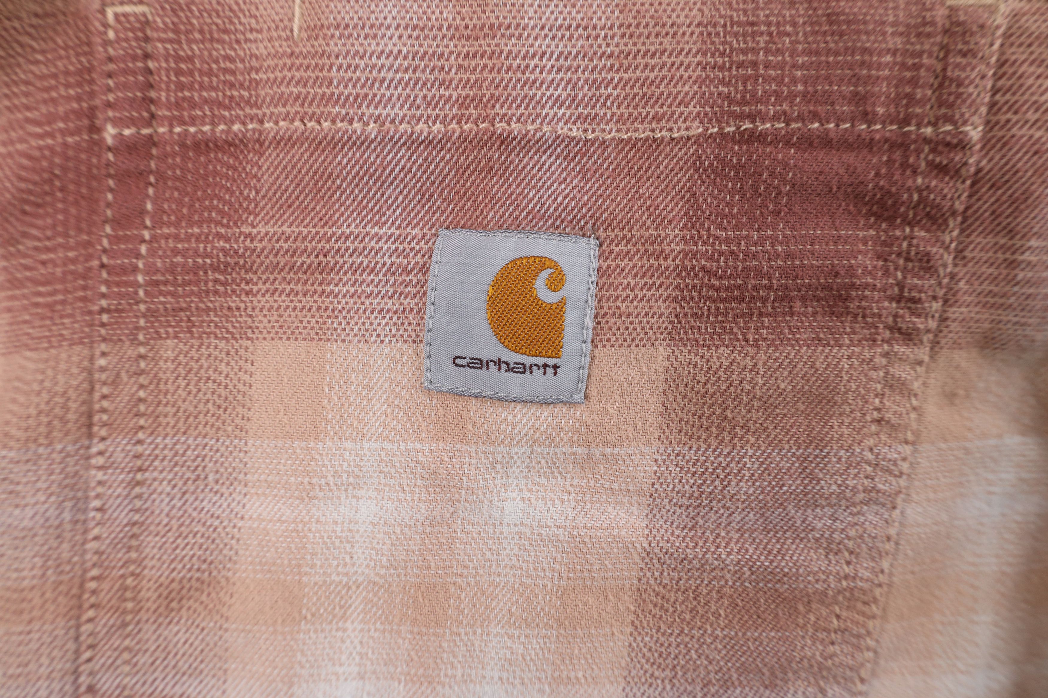 Carhartt Vintage Y2K Carhartt Flex Flannel Collared Button Shirt Size XXL / US 16-18 / IT 52-54 - 4 Thumbnail