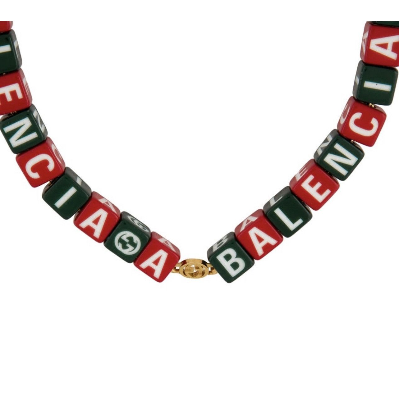 Balenciaga 🔥LIMITED🔥Balenciaga x Gucci Hackers Project Choker Necklace Size ONE SIZE - 2 Thumbnail