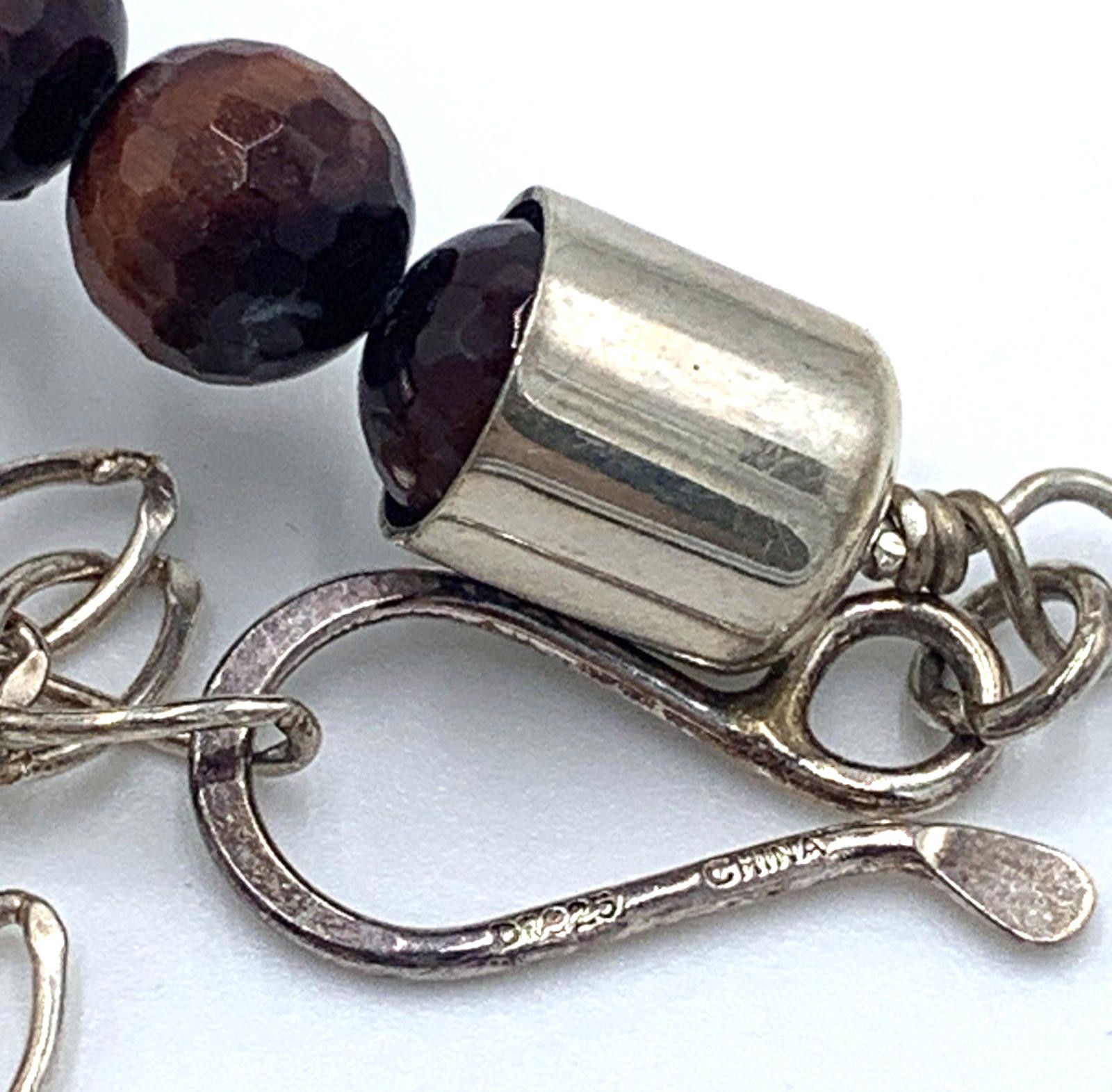 Other Jay King DTR Sterling Silver Tiger Eye Necklace Earrings Set Size ONE SIZE - 8 Thumbnail