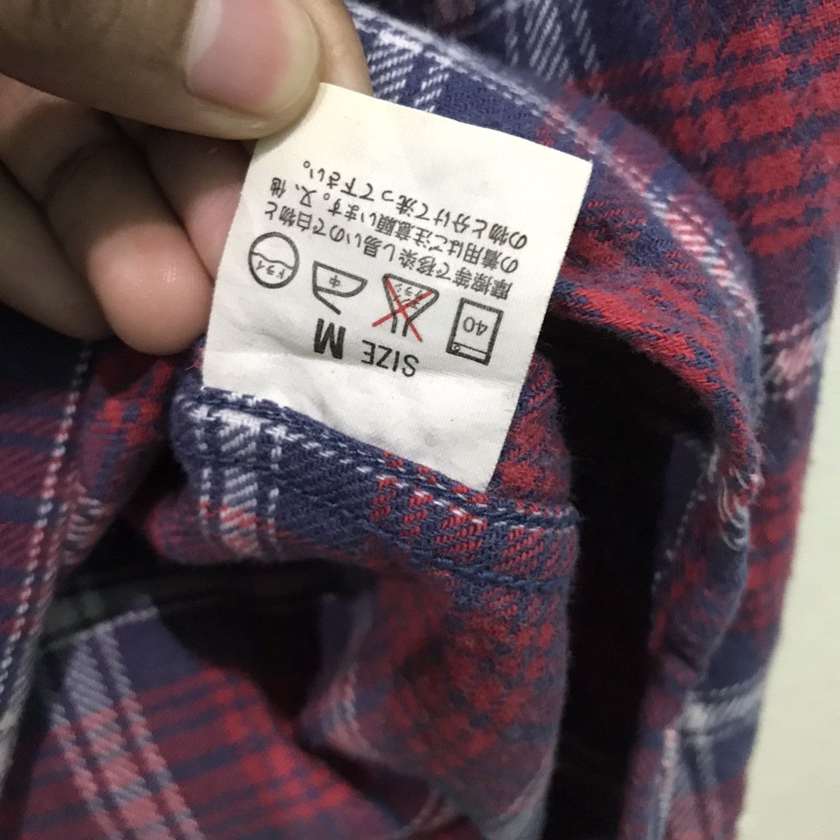 Flannel Levis Plaid Tartan Flannel Shirt Button Up Size US M / EU 48-50 / 2 - 7 Thumbnail