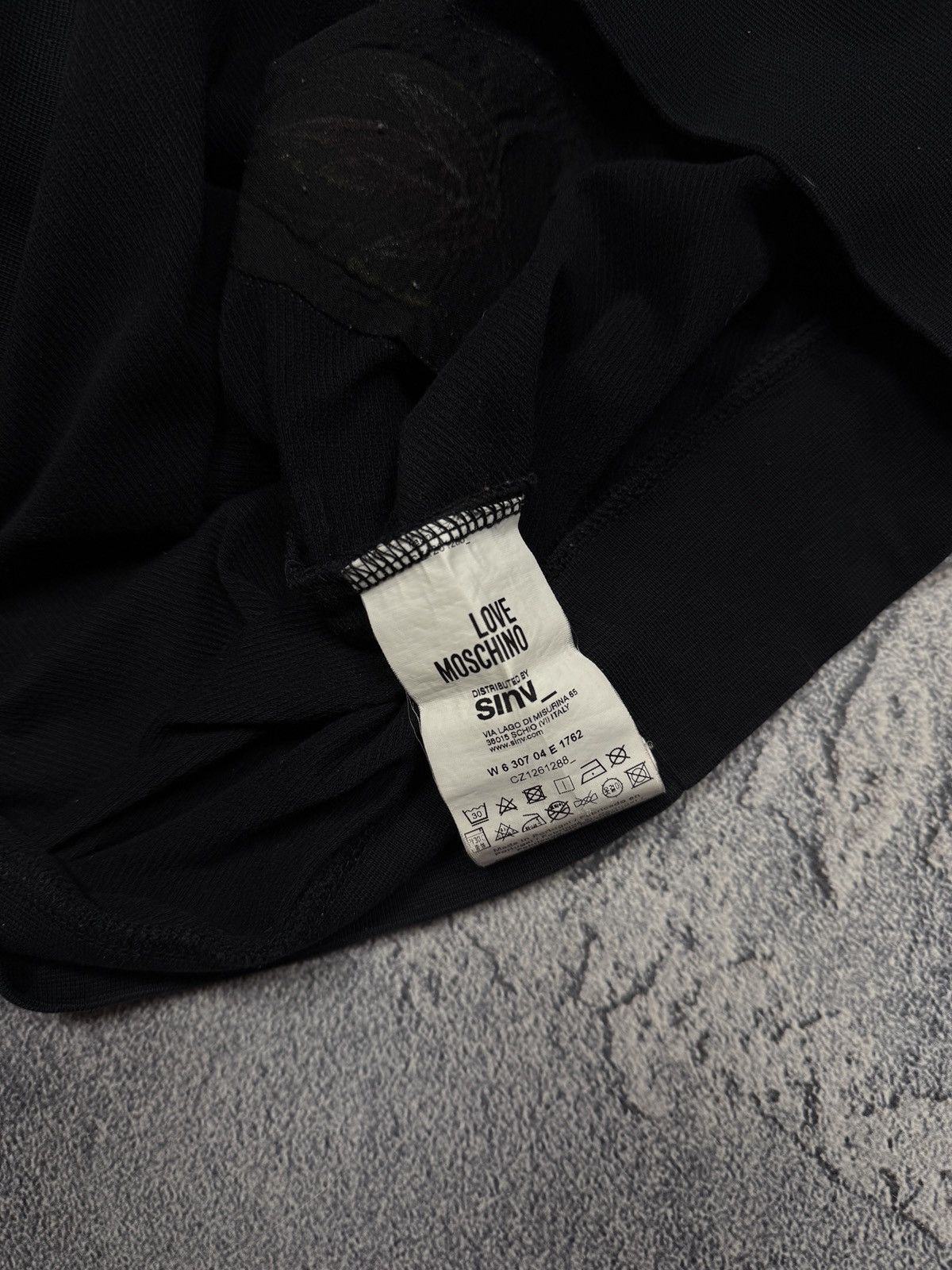 Moschino Vintage Moschino Sweatshirt Black Big Logo Size US S / EU 44-46 / 1 - 7 Thumbnail