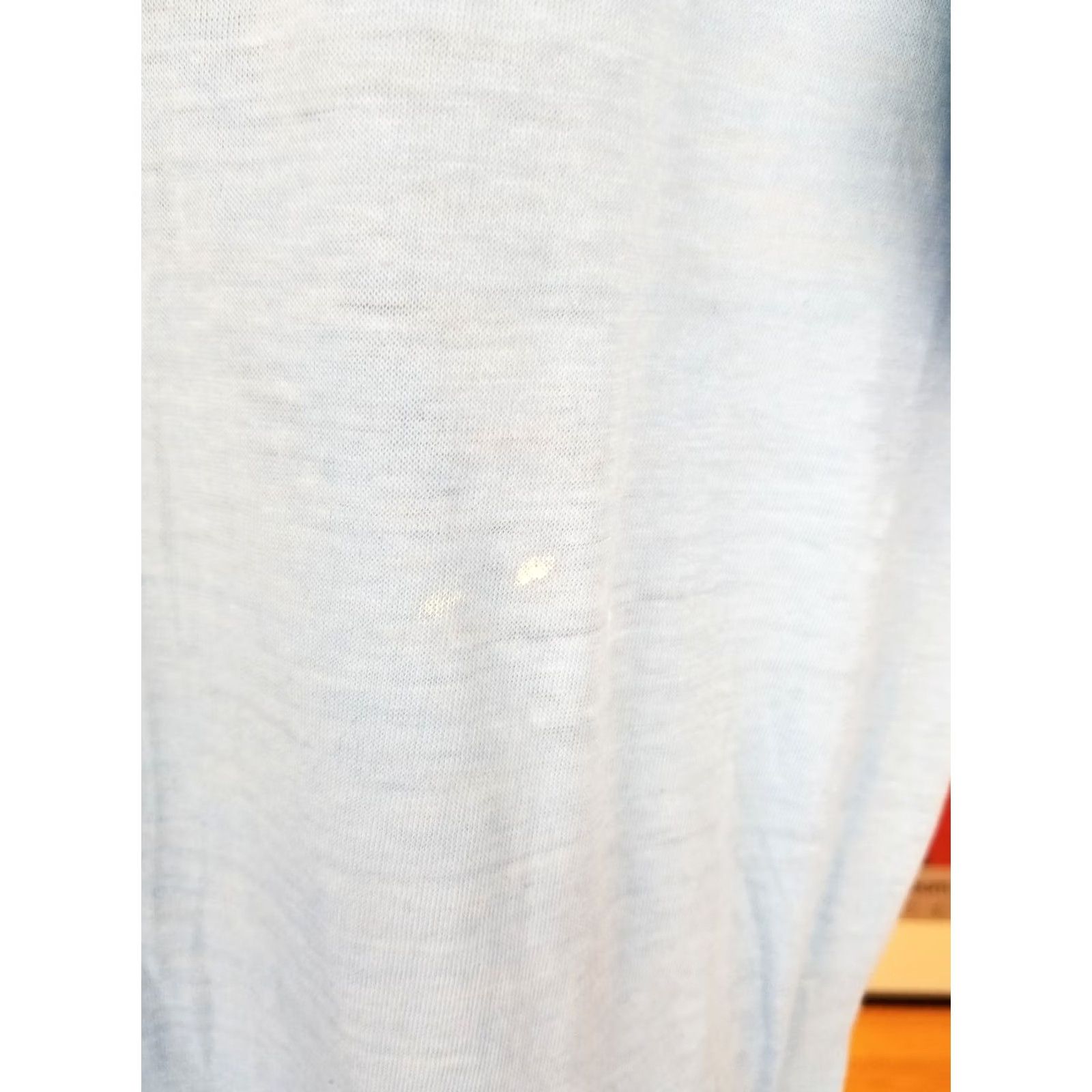 Vintage VINTAGE SKY BLUE T-SHIRT Large SUNBURST PROMOTIONS PAPER THIN 80' Size US L / EU 52-54 / 3 - 6 Thumbnail