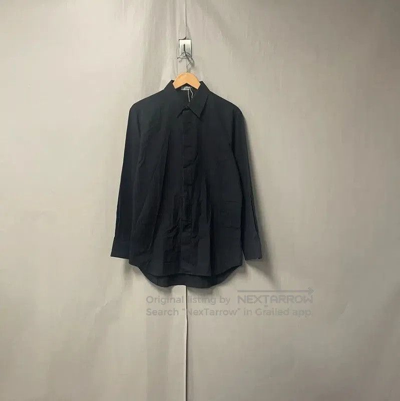 Dior Dior Black Cotton Long Sleeve Shirt . Size US L / EU 52-54 / 3 - 1 Thumbnail