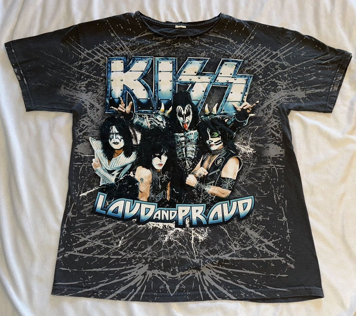 KISS 2012 KISS "Loud and Proud" Concert Tour T-Shirt-Size L Size US L / EU 52-54 / 3 - 1 Thumbnail