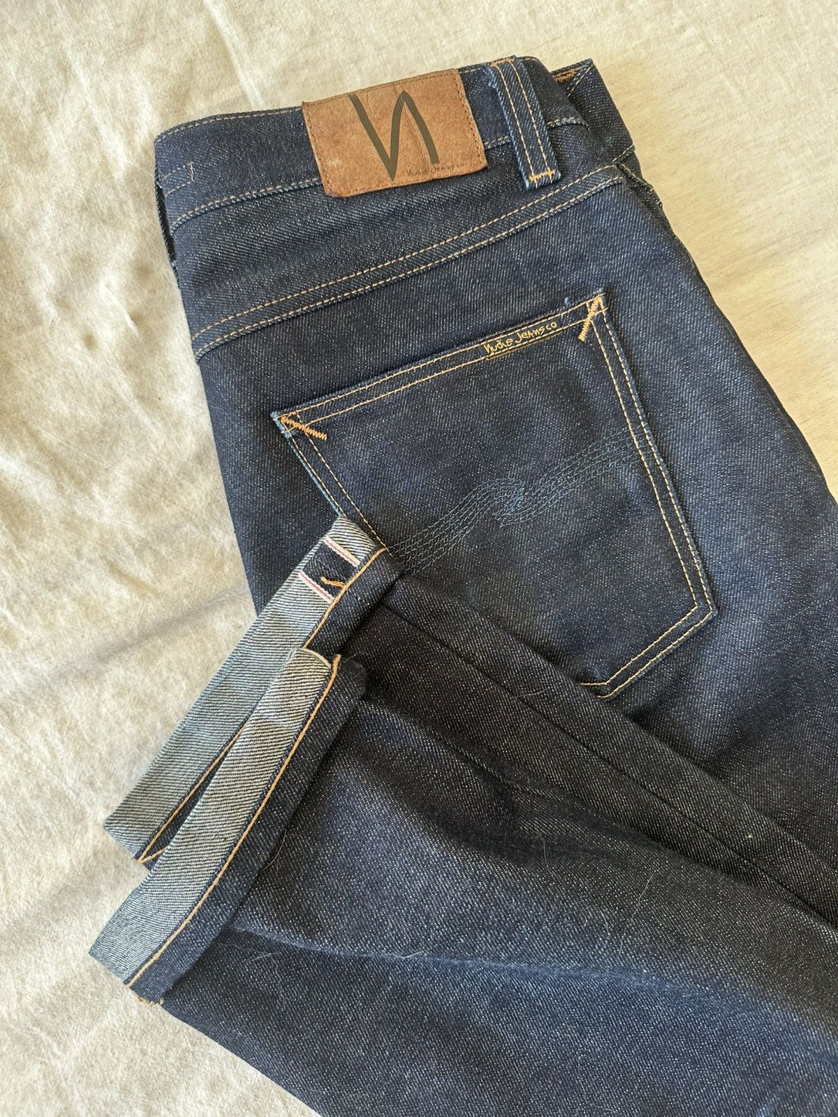 Nudie Jeans Steady Eddie II Dry Selvage | Grailed