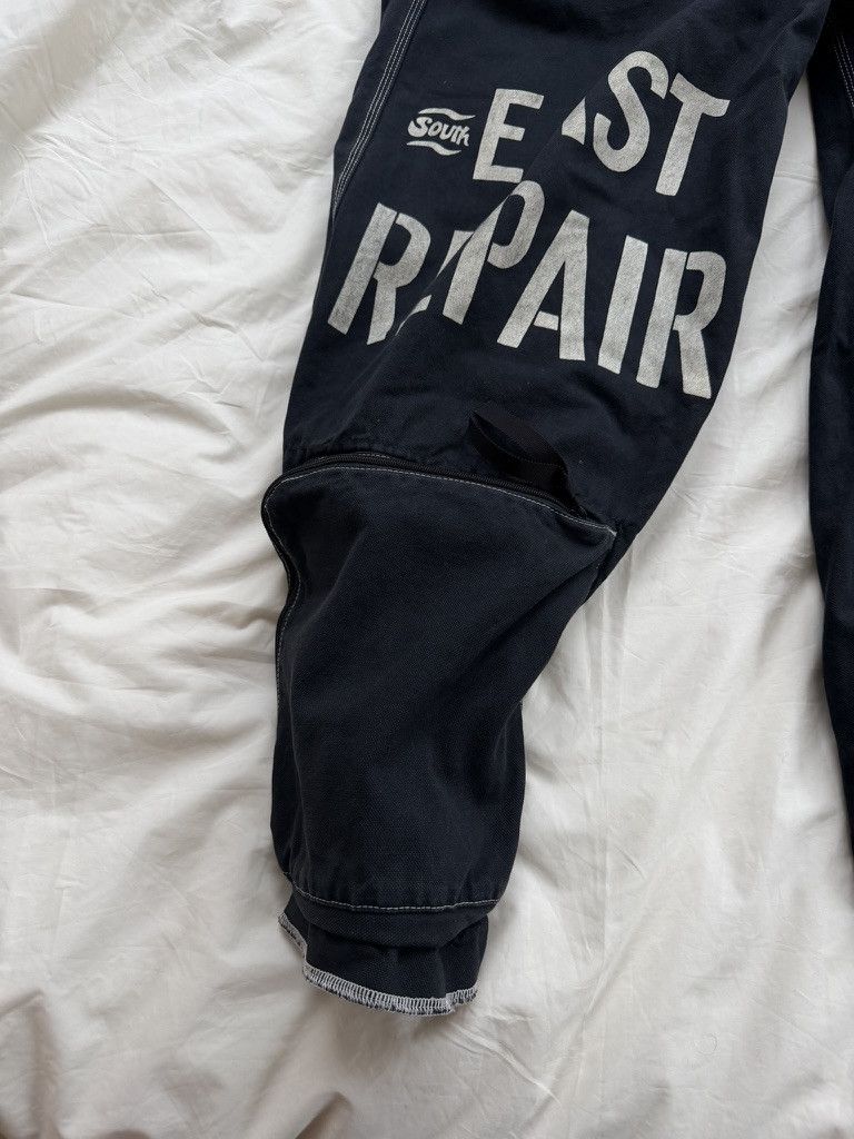 Kapital Kapital FW23 EAST COAST REPAIR SERVICE Canvas Pants Size US 28 / EU 44 - 2 Thumbnail