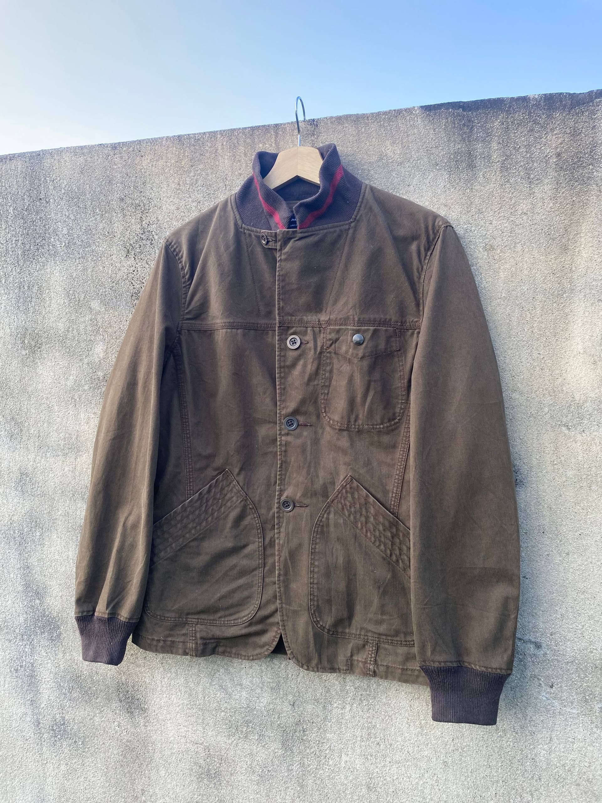 NANO universe Nano Universe Japan Utility Military Olive Jacket Size US S / EU 44-46 / 1 - 2 Thumbnail