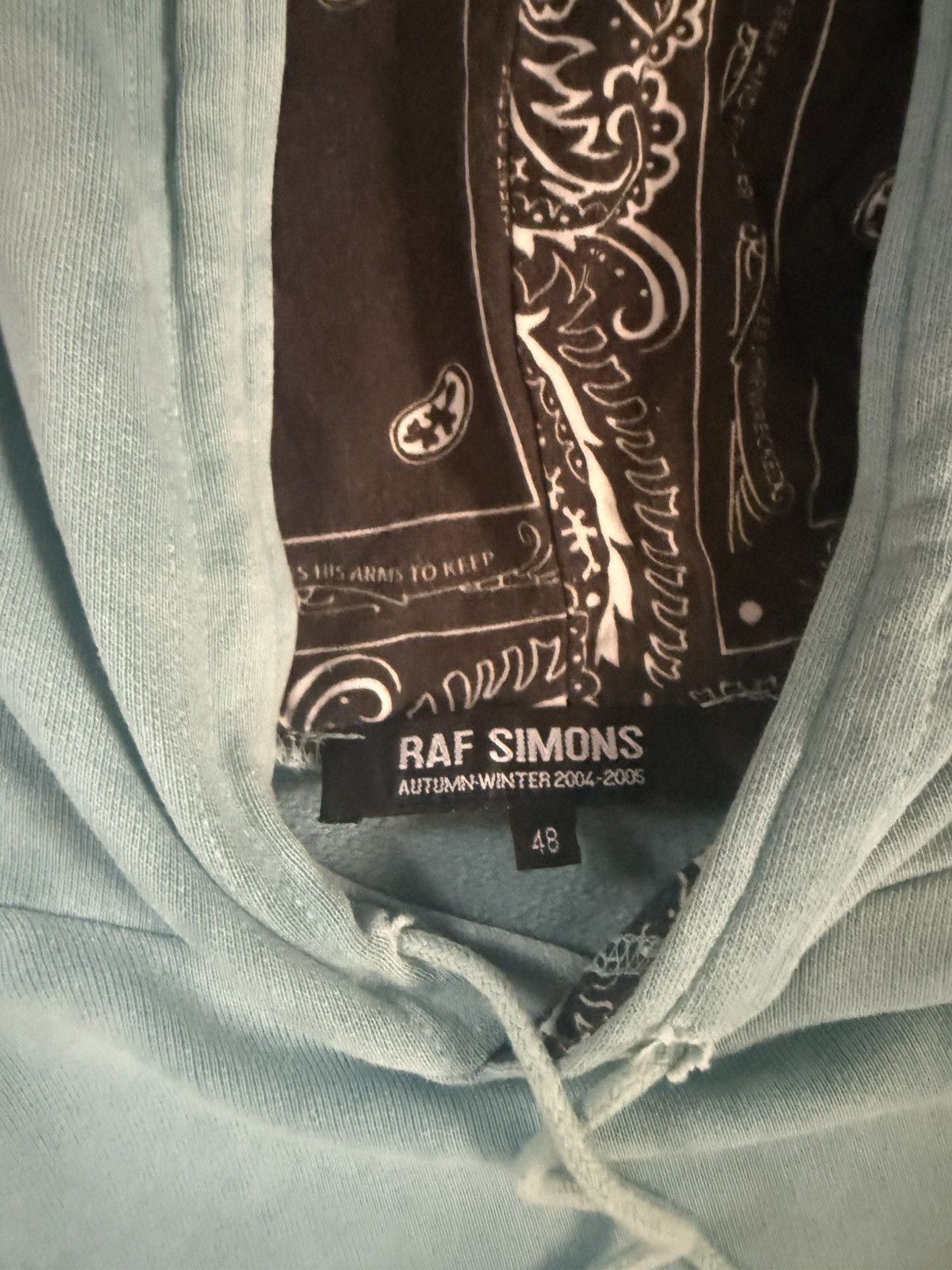 Raf Simons Raf Simons aw04 “waves” reverse paisley Size US M / EU 48-50 / 2 - 4 Thumbnail