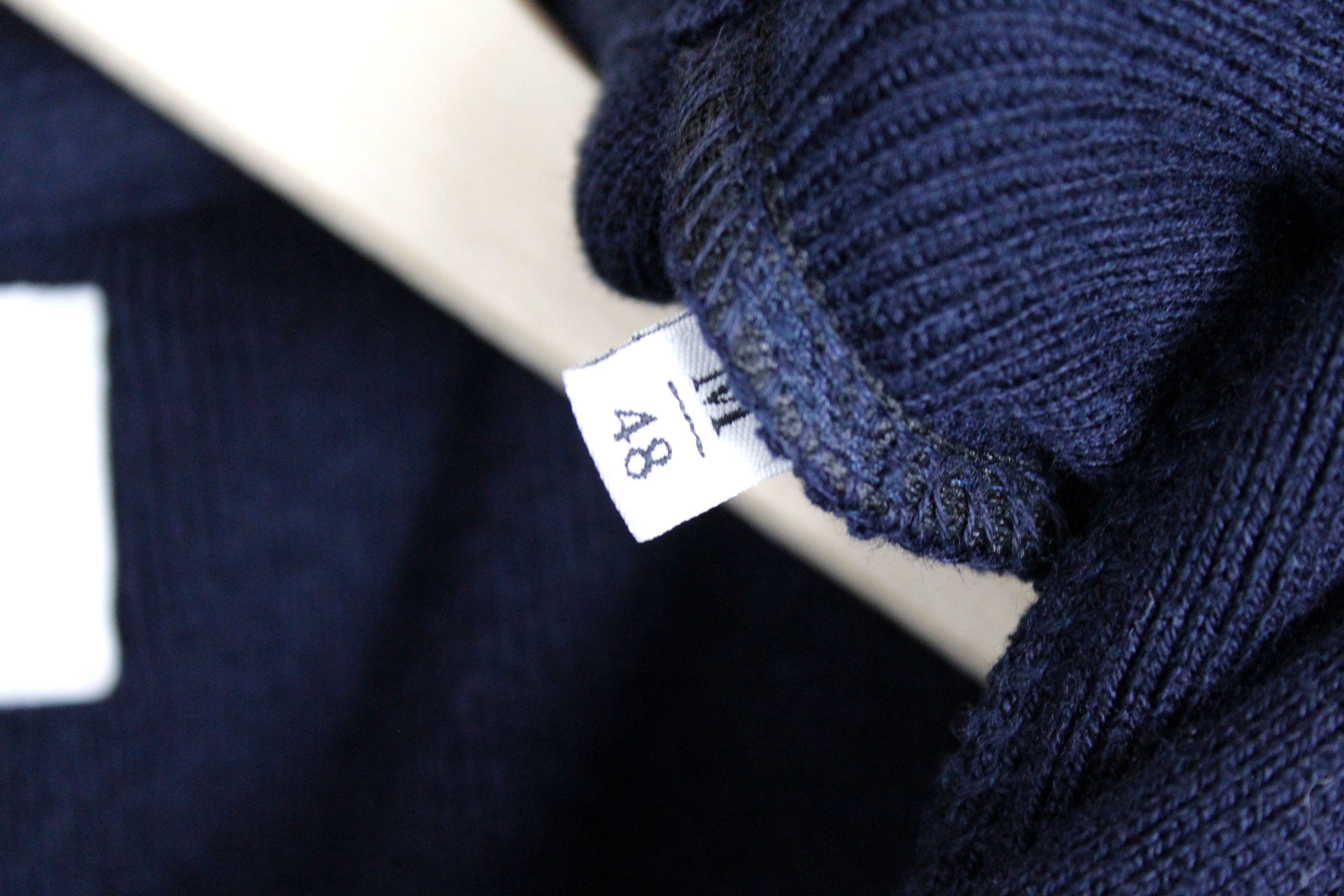 Our Legacy Navy Knit Shawl Collar Sweater Size US M / EU 48-50 / 2 - 5 Thumbnail