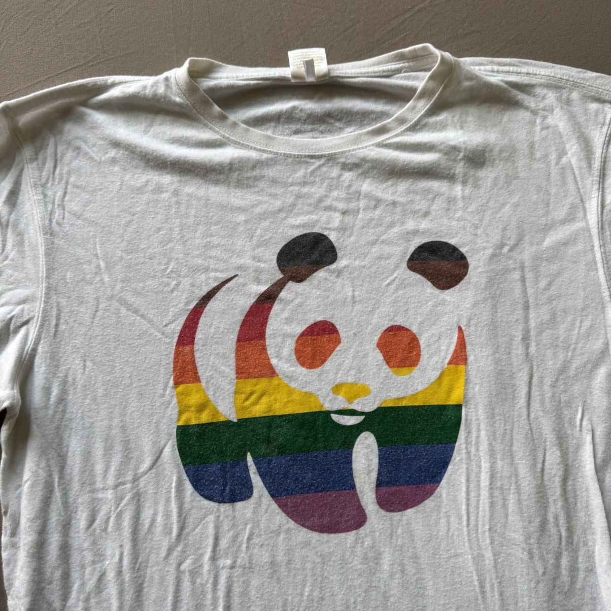 Vintage × WWF WWF Panda Pride Tee Size US S / EU 44-46 / 1 - 3 Thumbnail