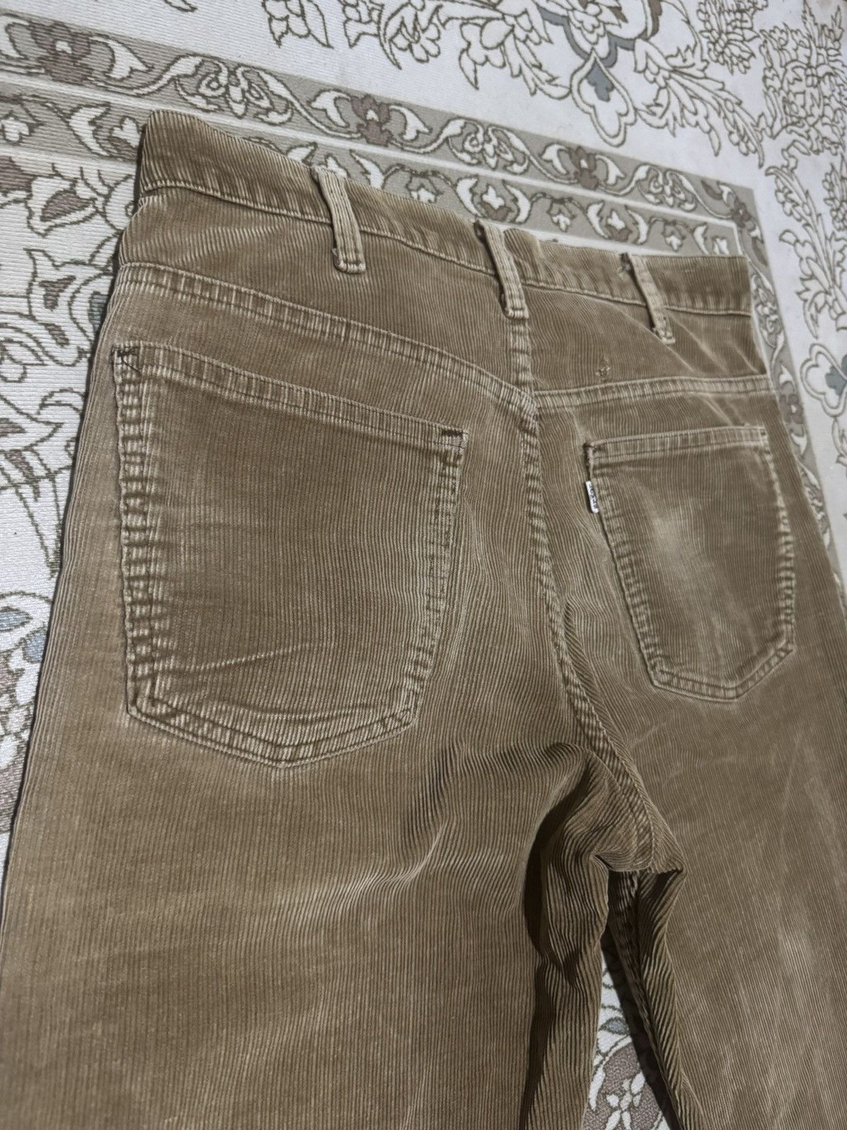 Levi's Vintage Clothing 🔥 70’s Vtg Levi’s 646 Flare Corduroy Jeans White Tab Size US 31 - 3 Thumbnail