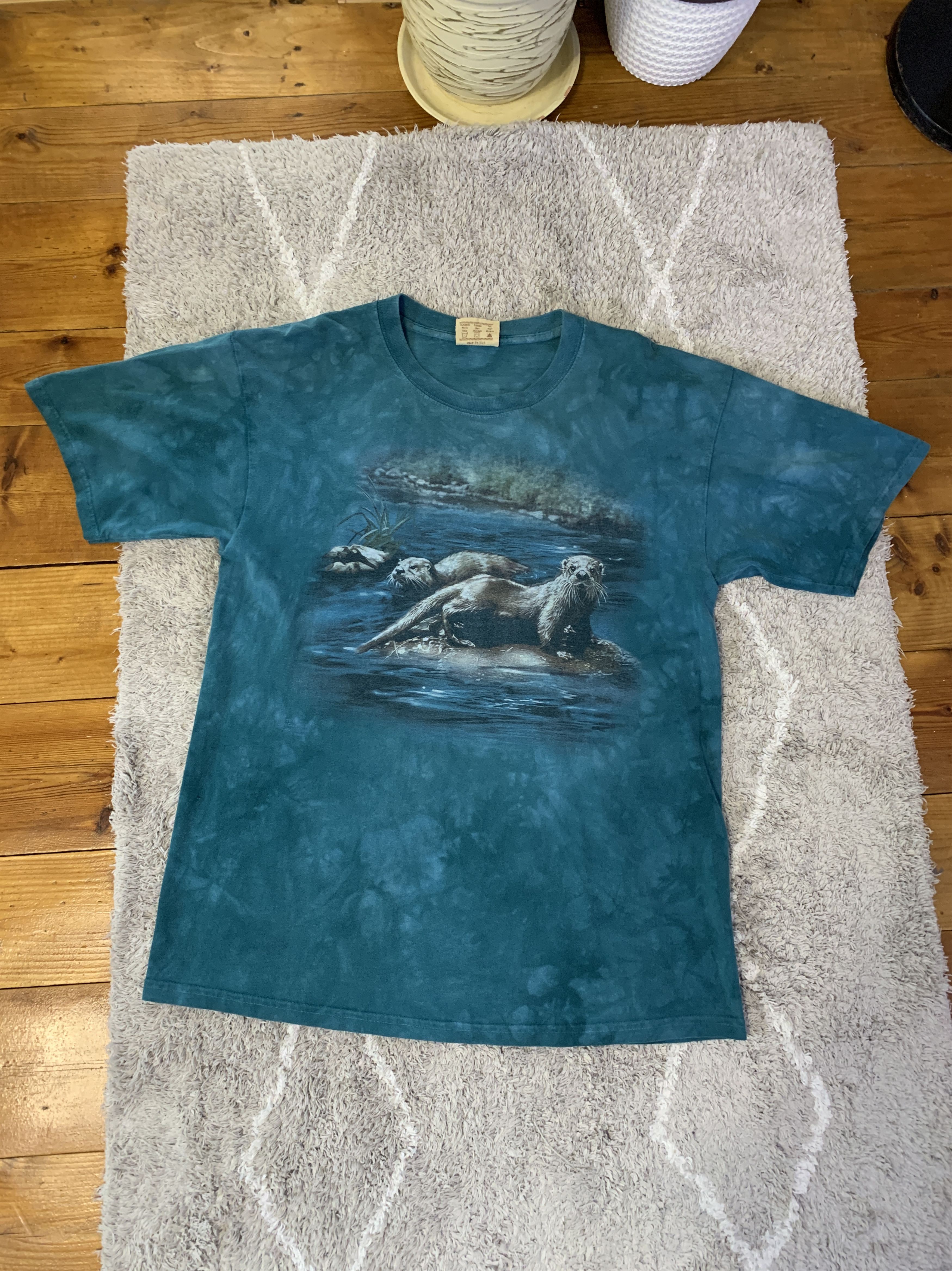 The Mountain The Mountain Dyed & Printed In USA Vintage Tee Size US M / EU 48-50 / 2 - 1 Thumbnail