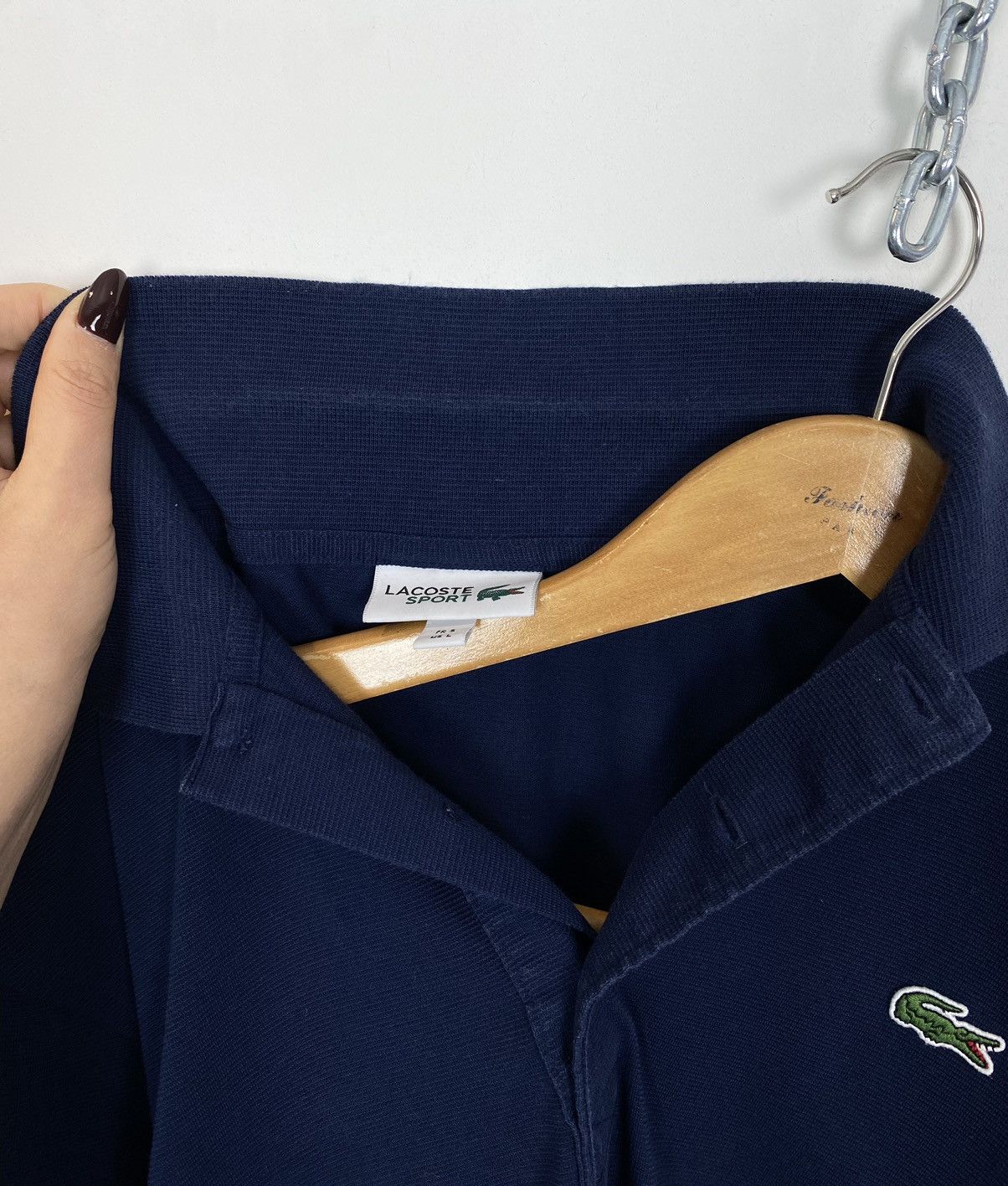 Lacoste Lacoste Sport Polo Shirt Classic Short Sleeve Size 5 L Blue Size US L / EU 52-54 / 3 - 7 Thumbnail