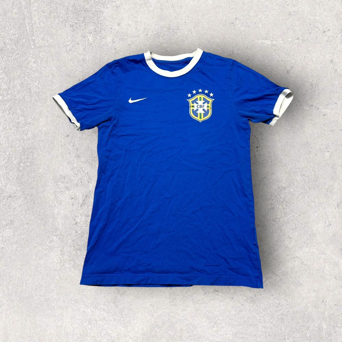 Nike Brazil ringer tee Size US S / EU 44-46 / 1 - 1 Thumbnail
