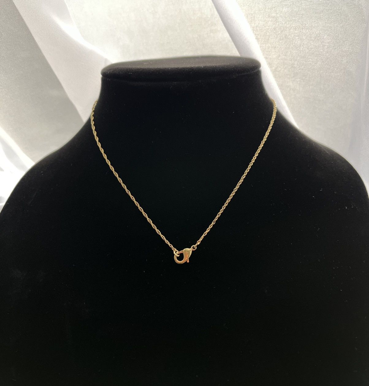 Vintage Vintage gold plated cross necklace Size ONE SIZE - 2 Thumbnail