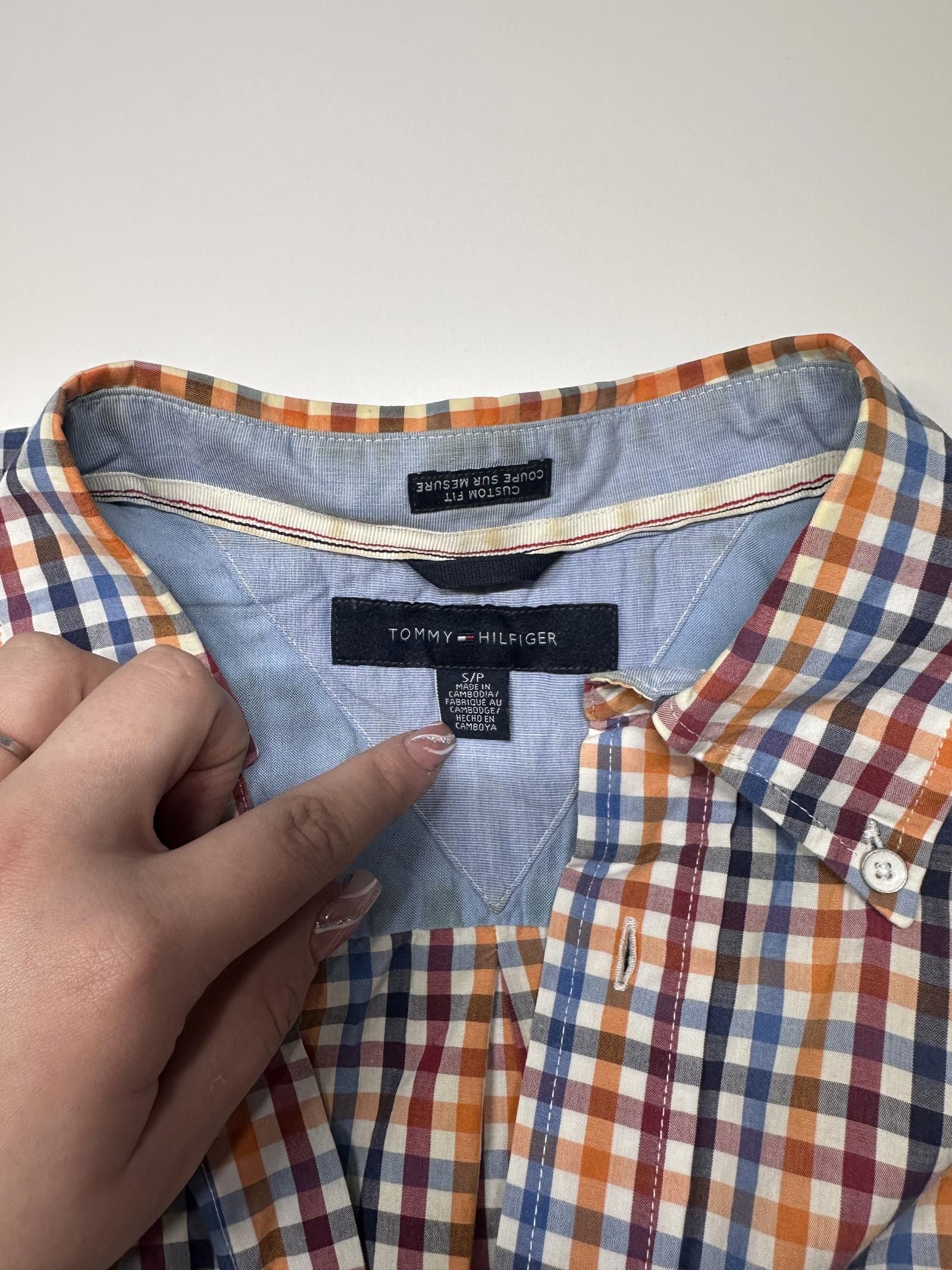 Tommy Hilfiger Tommy Hilfiger Short Sleeve Check Shirt - Multi-Colour Size US S / EU 44-46 / 1 - 5 Thumbnail
